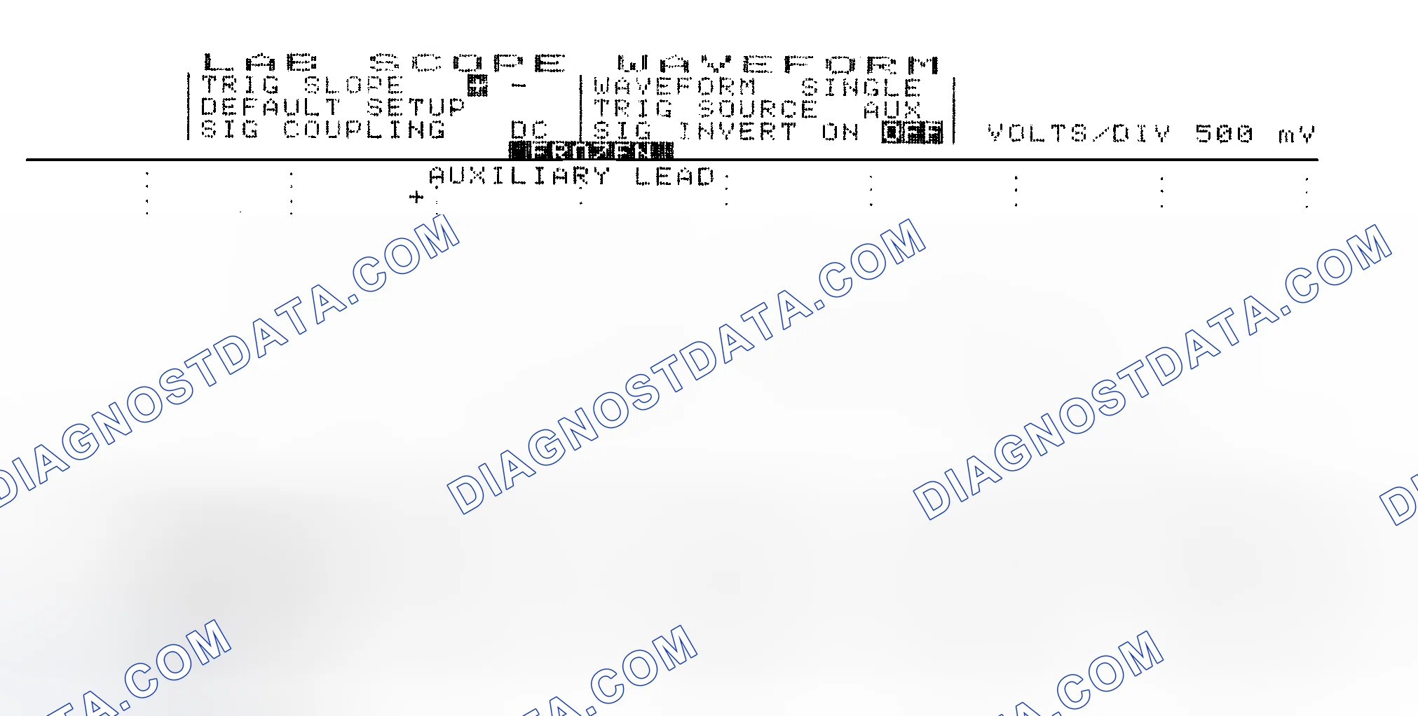 Scheme 14: Single Injector w/Excessive Current Flow - Current Pattern