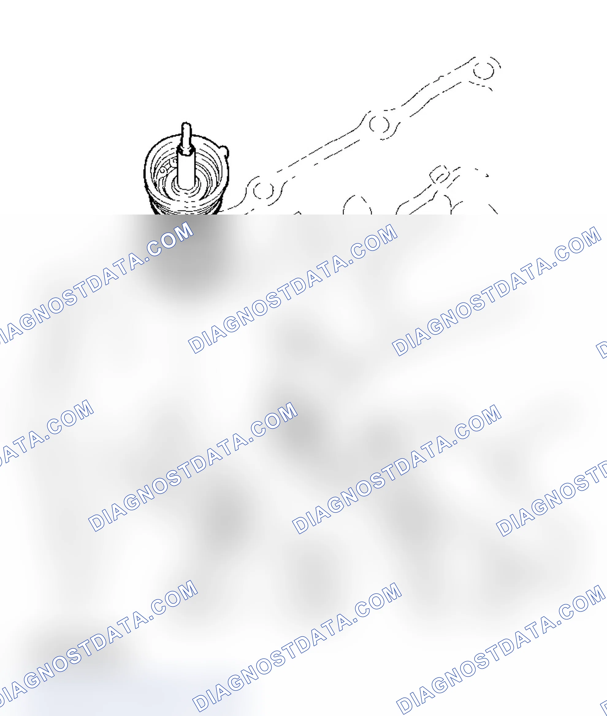 Scheme 425: Secondary Shaft ATF Feed Pipe Cap Removal