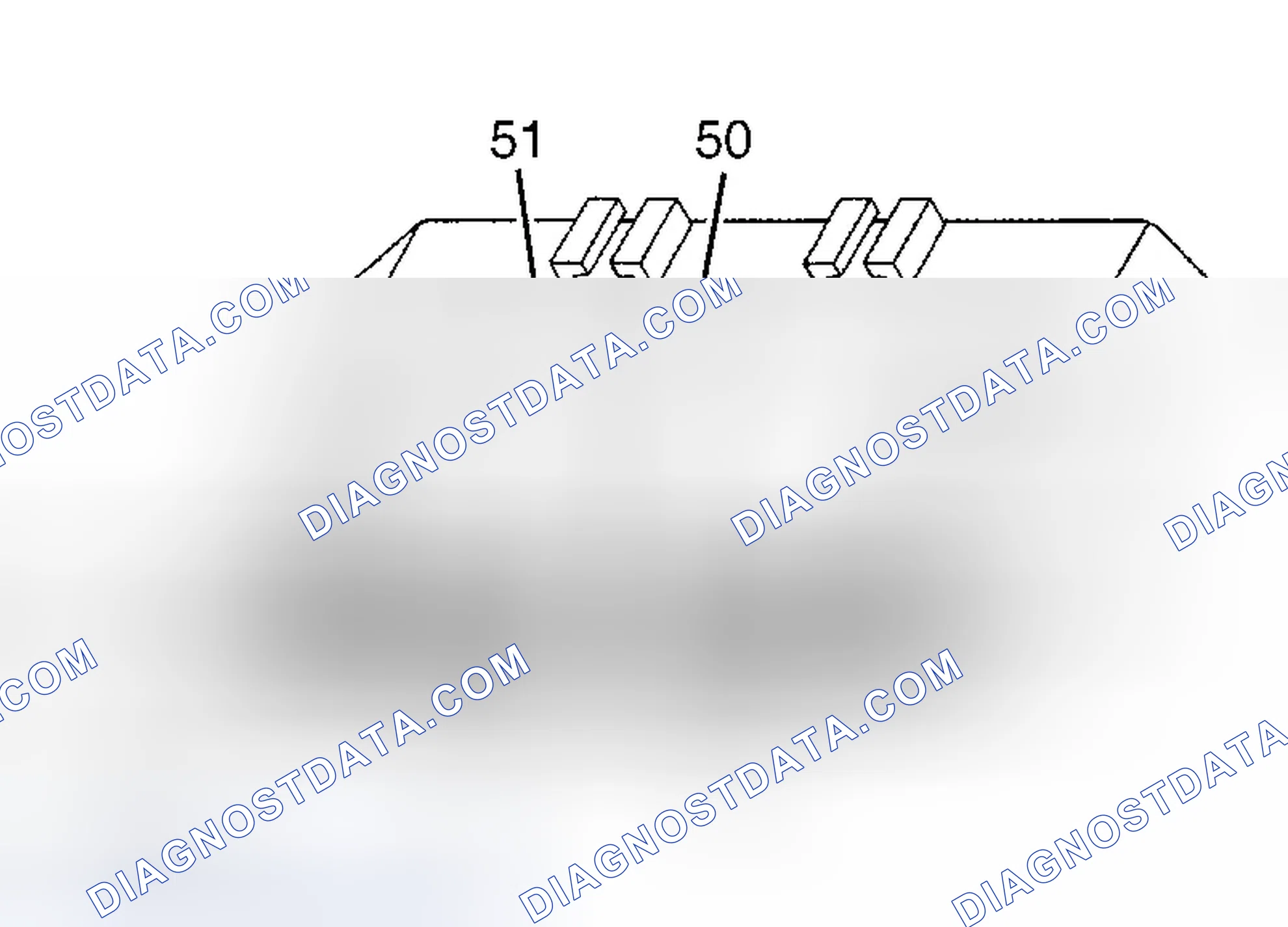Scheme 126: IDENTIFYING TRANSMISSION CONTROL MODULE CONNECTOR TERMINALS 4-SPEED A/T)