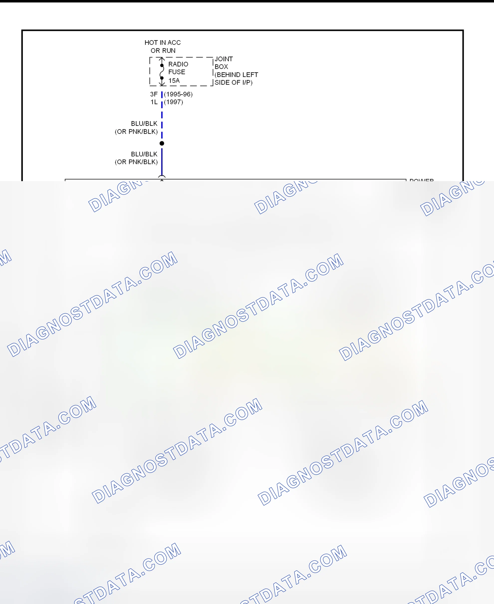 Scheme 1: Power Mirror System Wiring Diagram