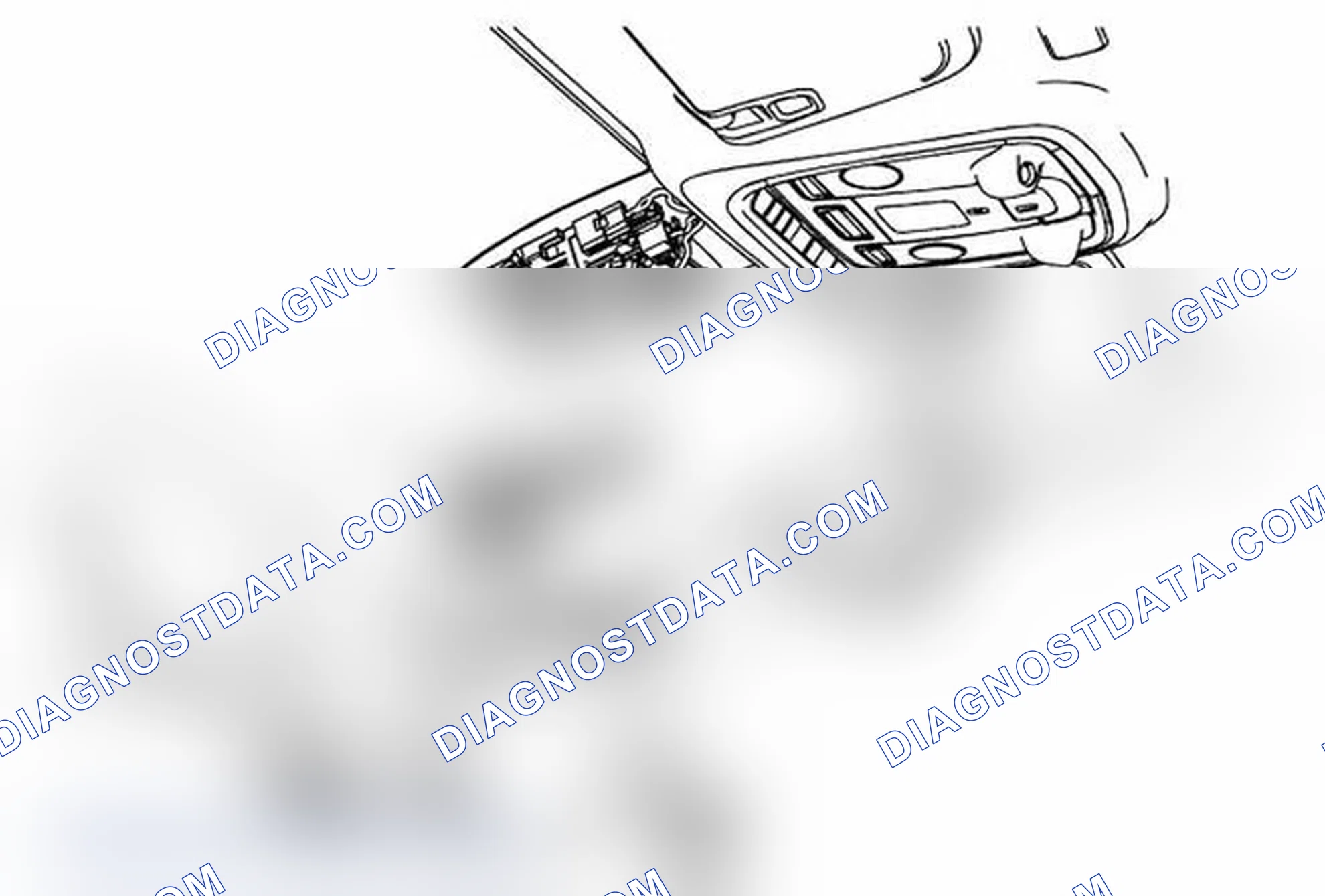 Scheme 104: Inside Air Moisture and Windshield Temperature Sensor Replacement