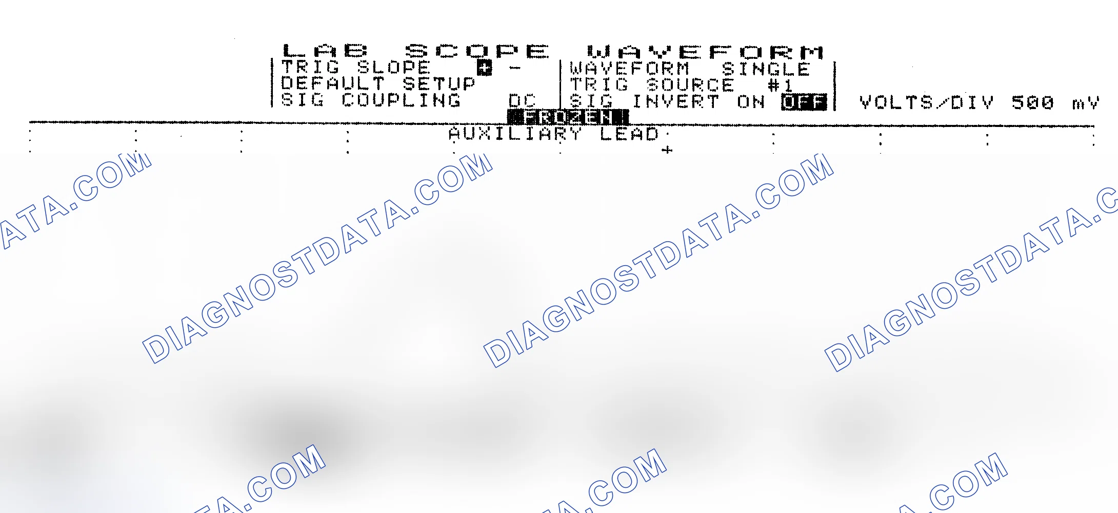 Scheme 10: Single Injector w/Excessive Current Flow - Current Pattern