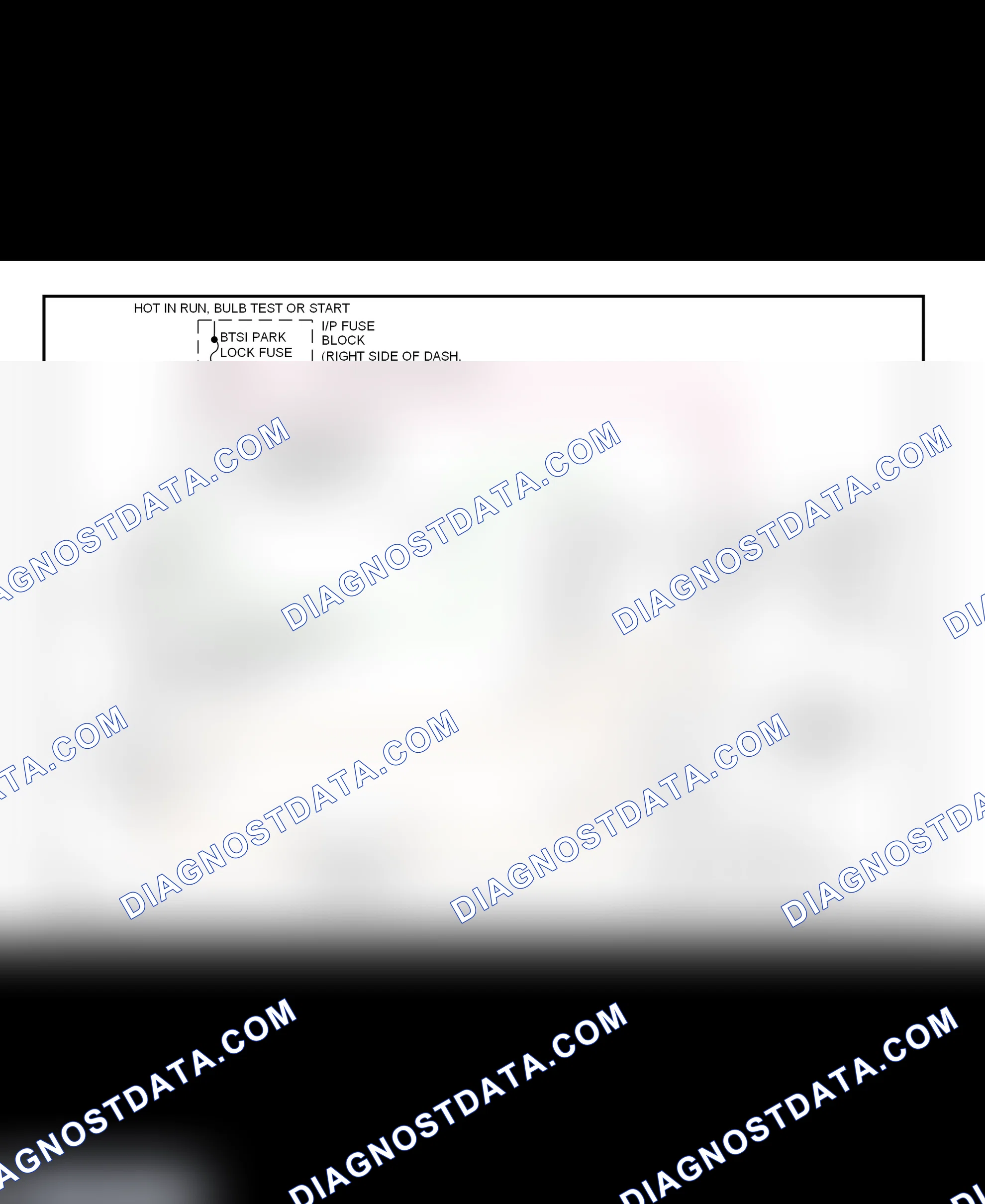 Fig. 30: Shift Interlock System Wiring Diagram (1999 Century & Regal)