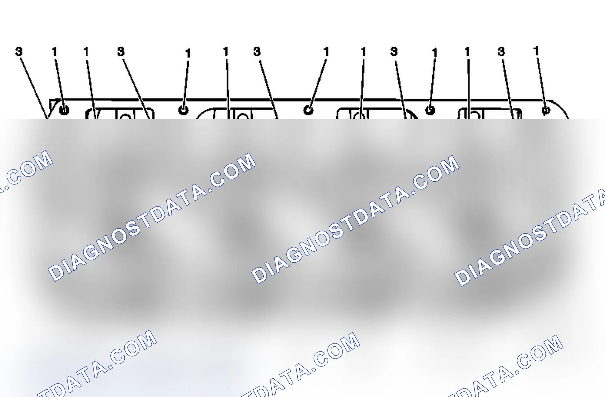 Scheme 85: Cylinder Head - Top View