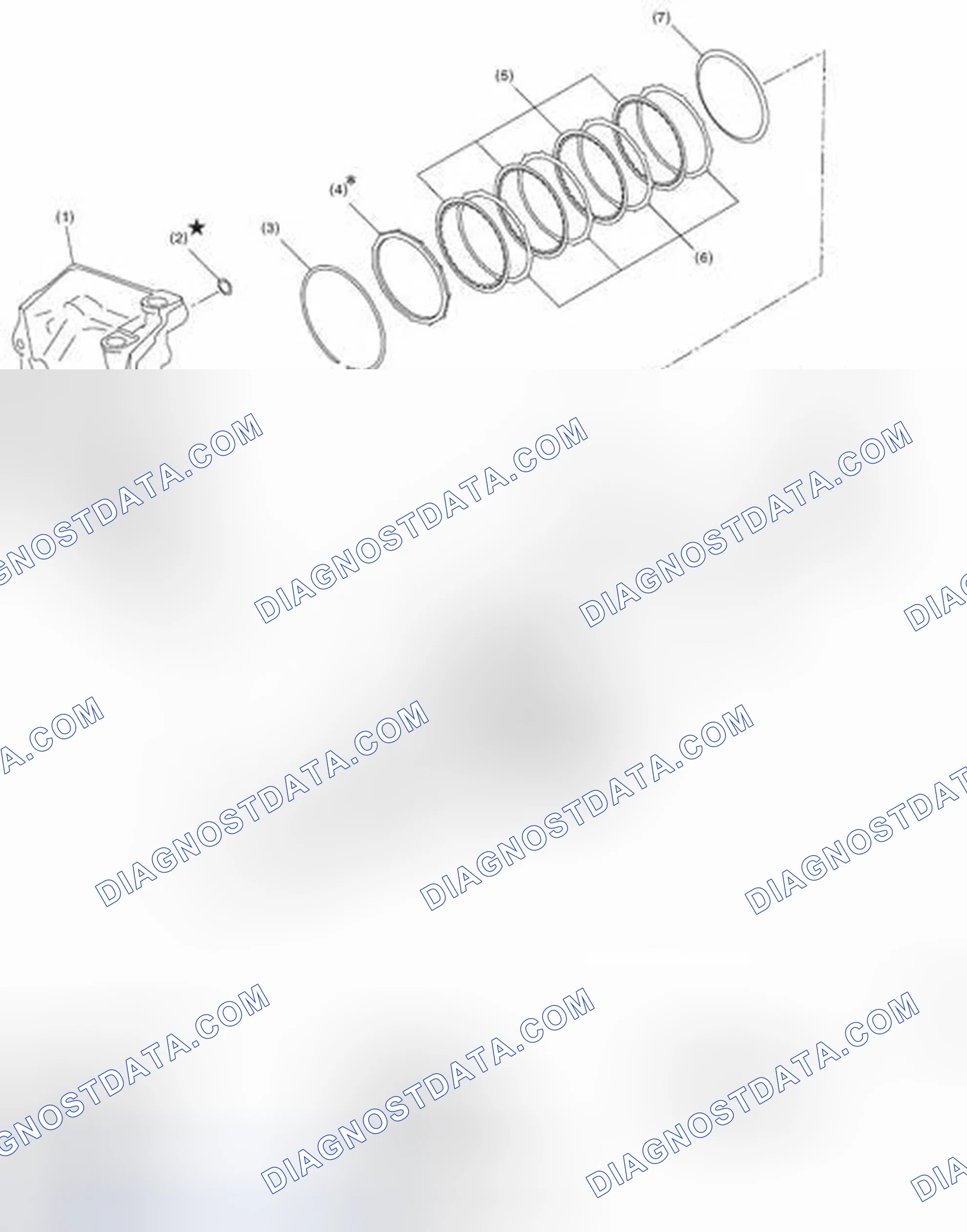 Scheme 579: REVERSE BRAKE ASSEMBLY