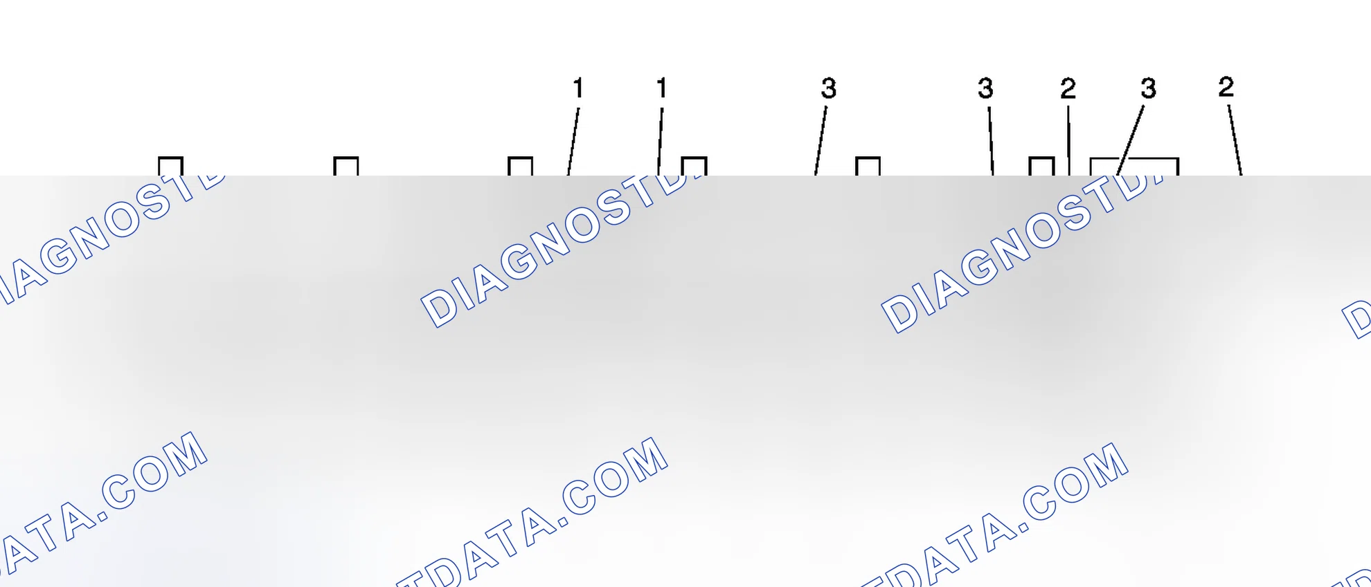 Scheme 41: Cylinder Head - Exhaust Manifold Deck View