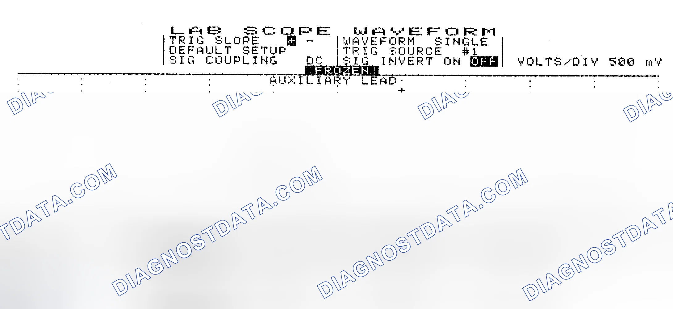 Scheme 10: Single Injector w/Excessive Current Flow - Current Pattern