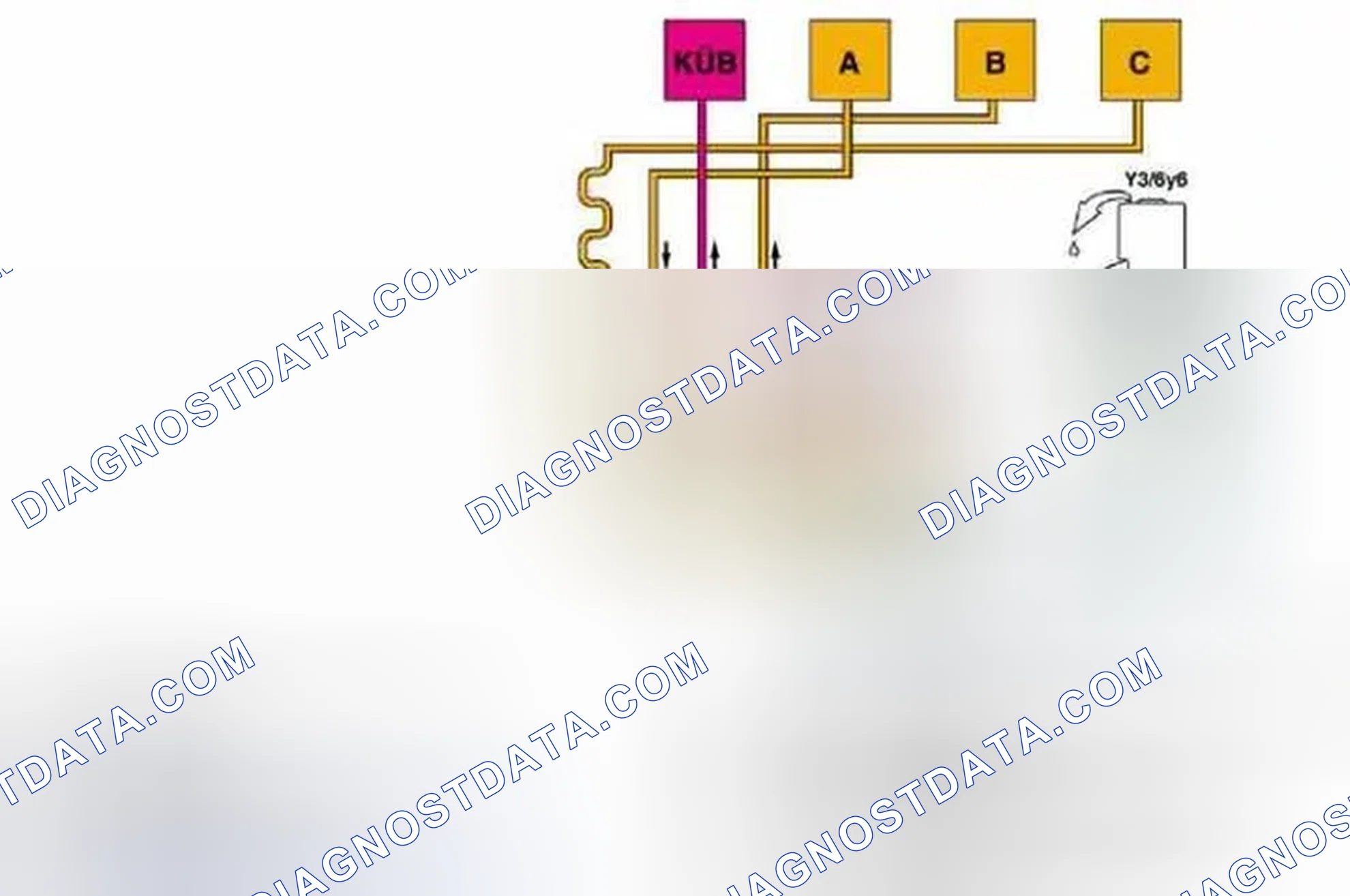 Scheme 13: Torque Converter Lockup Clutch Regulating Valve Function Diagram - Transmission 722.6