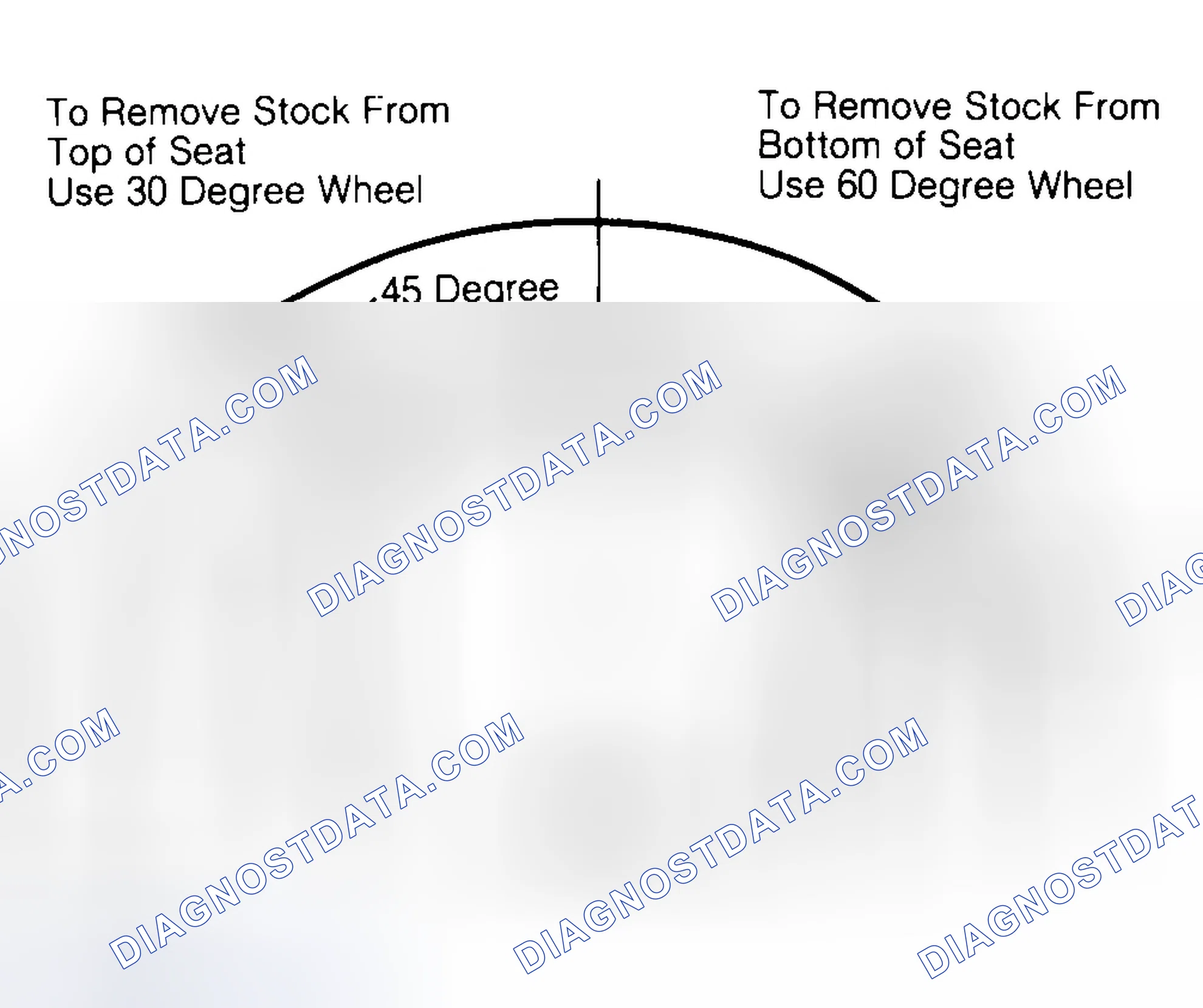 Scheme 19: Adjusting Valve Seat Width