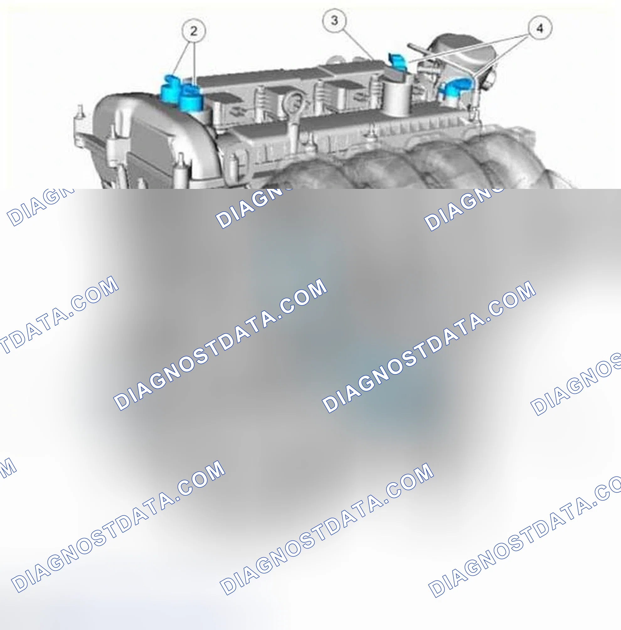 Scheme 1: Electronic Engine Controls - Component Location
