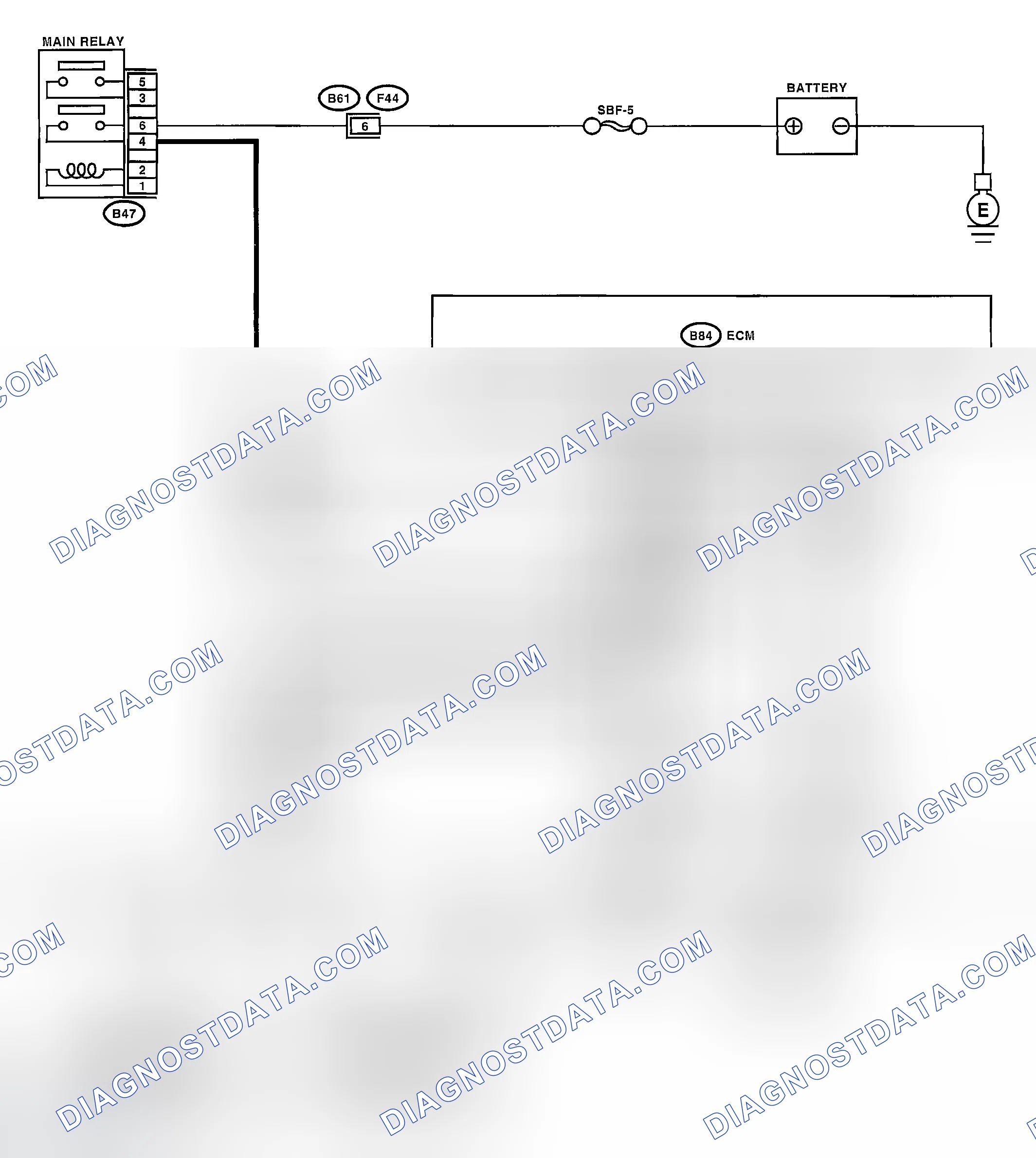 Scheme 964: WIRING DIAGRAM
