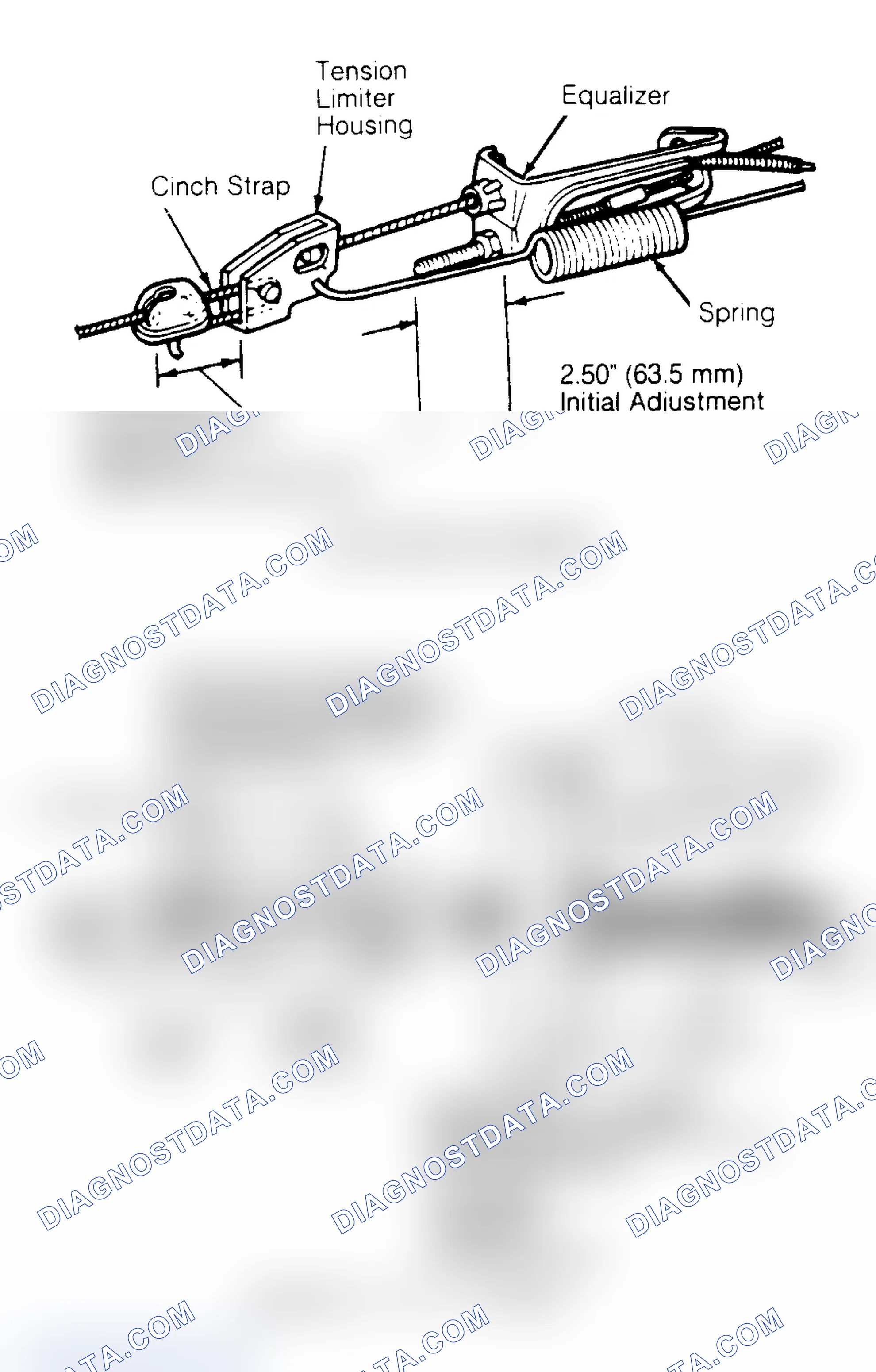 Scheme 9: Adjusting Parking Brake (Except Aerostar & "F" Series Super Duty)