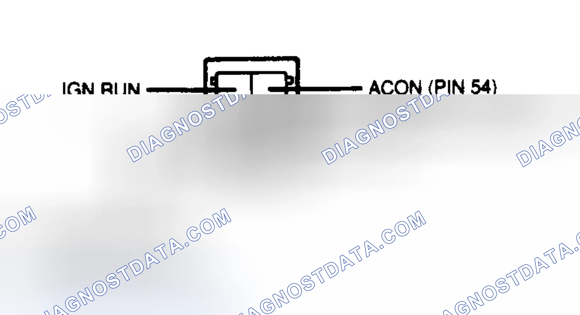 Scheme 107: Identifying A/C Relay Wiring Harness Connector Terminals