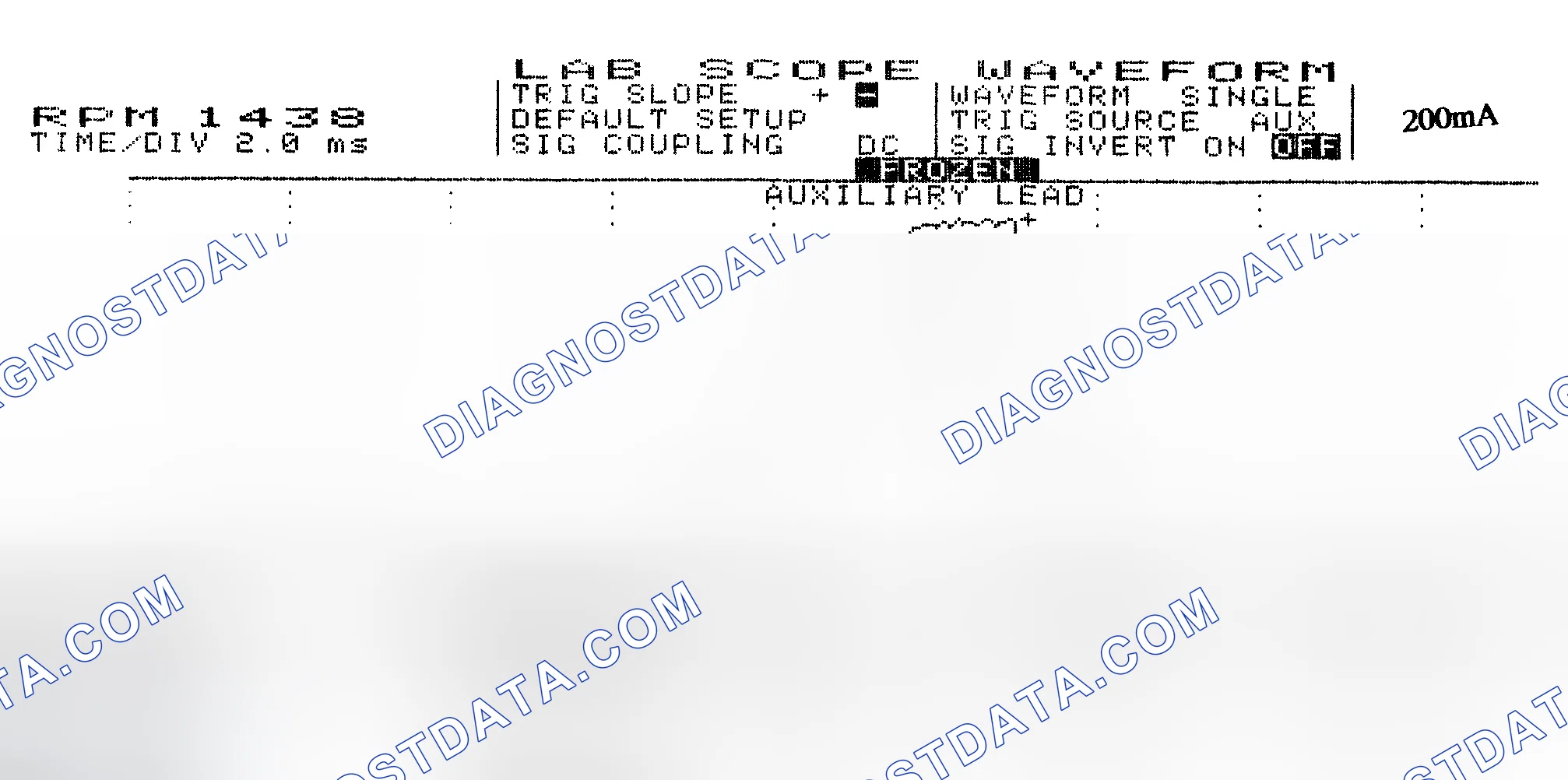 Scheme 15: Single Injector w/Normal Current Flow - Current Pattern