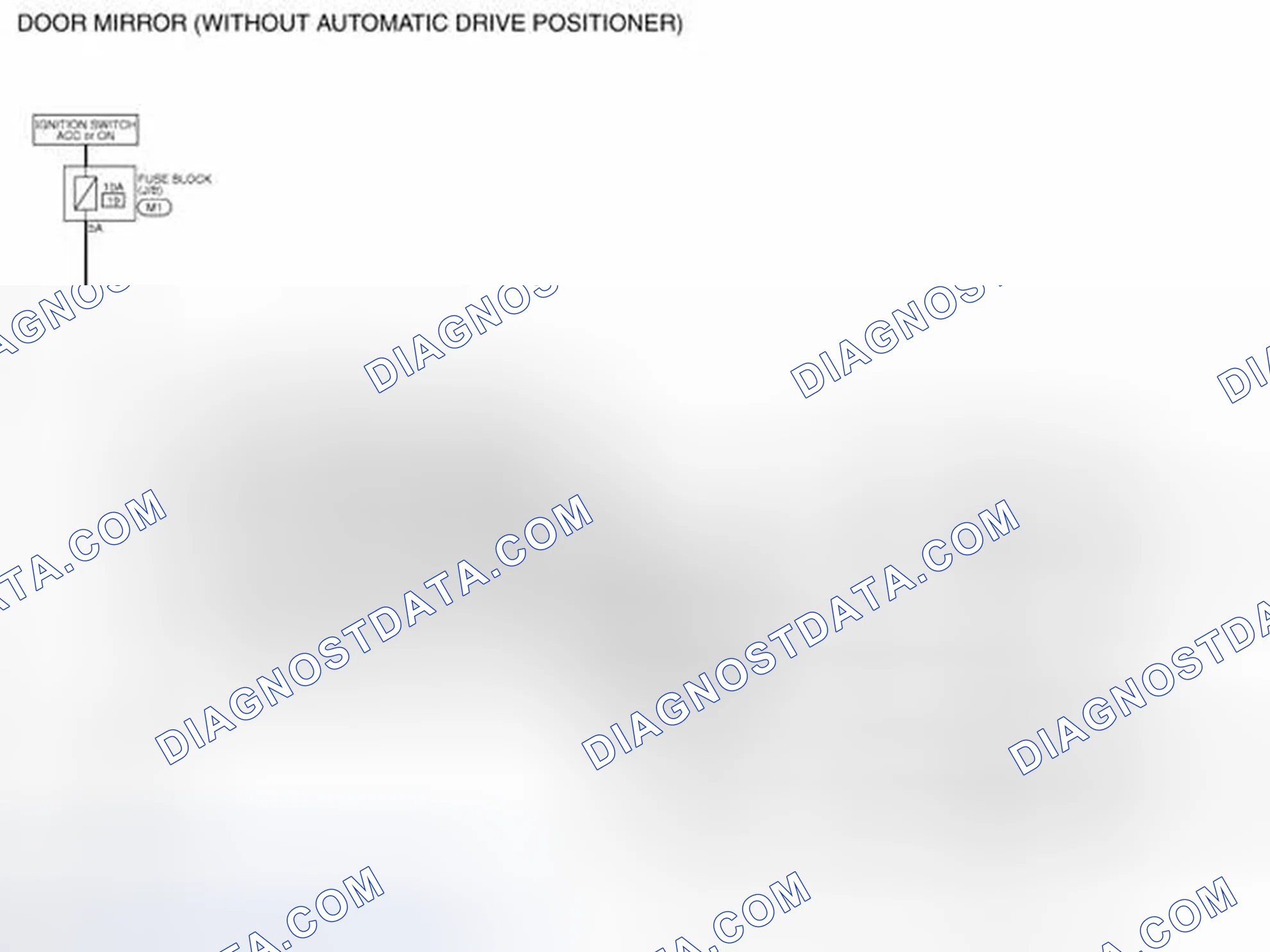 Scheme 43: Wiring Diagram - MIRROR SYSTEM