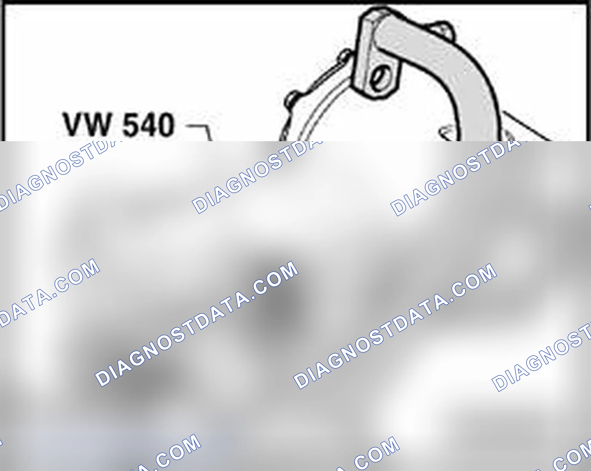 Scheme 1249: Secure final drive on repair stand
