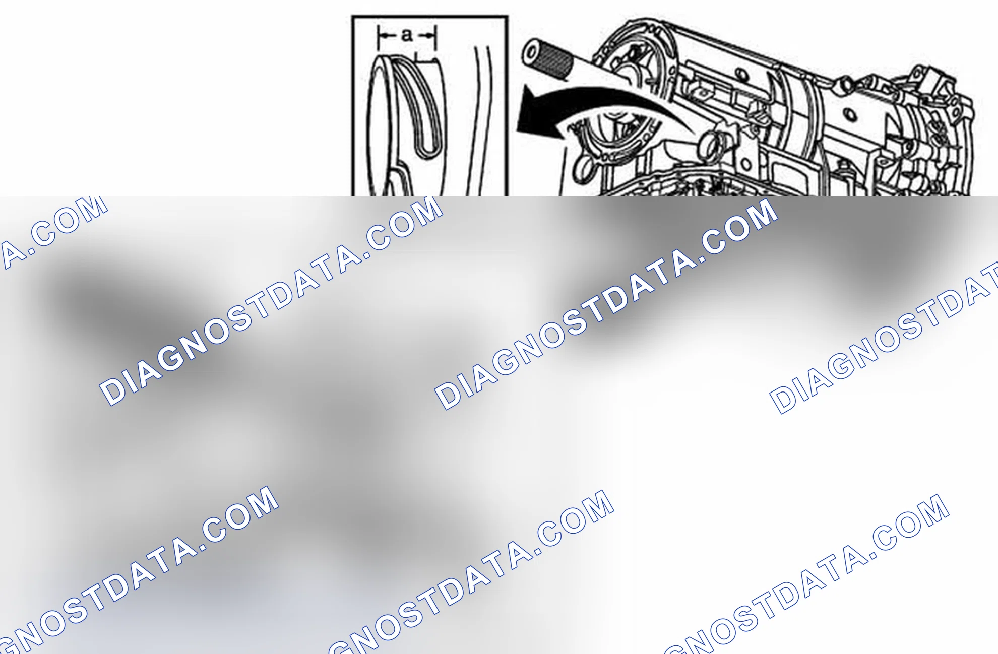 Scheme 90: Automatic Transmission Electrical Connector Passage Sleeve Replacement