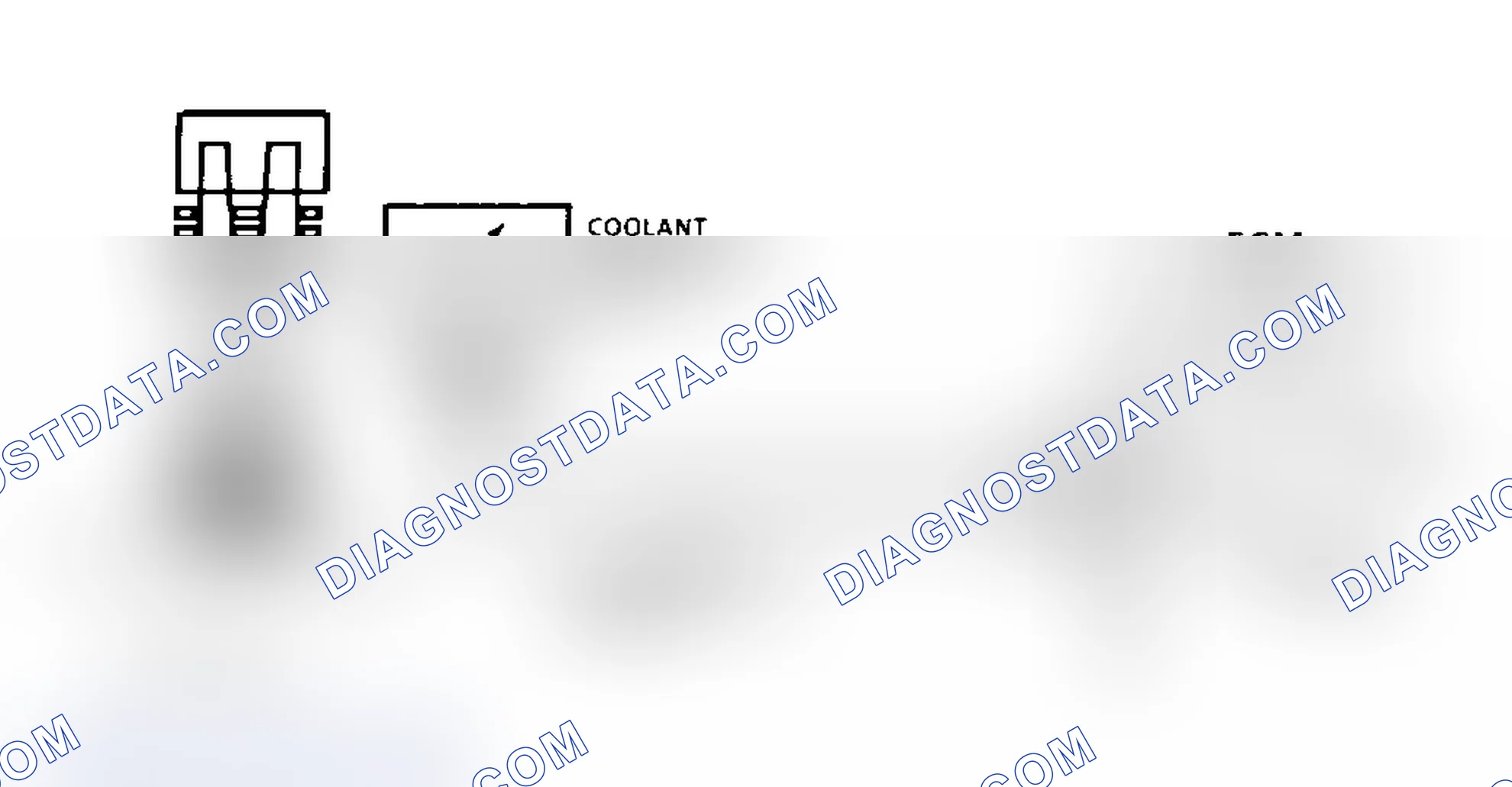 Scheme 186: Code 14, Schematic, Coolant Temp Sensor Signal Voltage Low