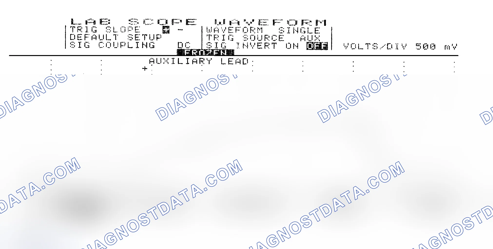 Scheme 14: Single Injector w/Excessive Current Flow - Current Pattern