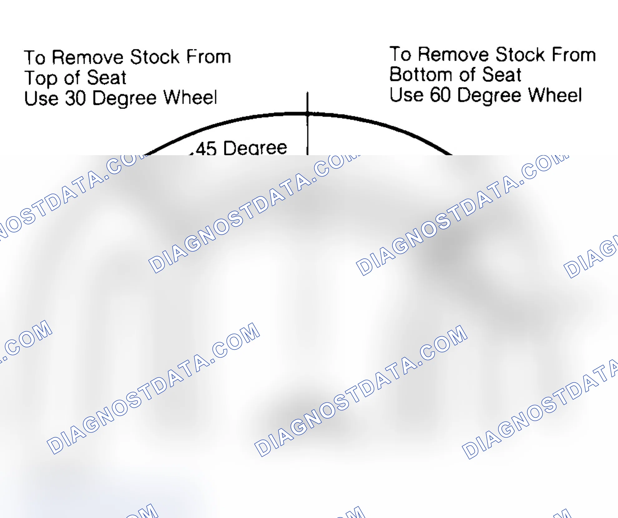 Scheme 19: Adjusting Valve Seat Width