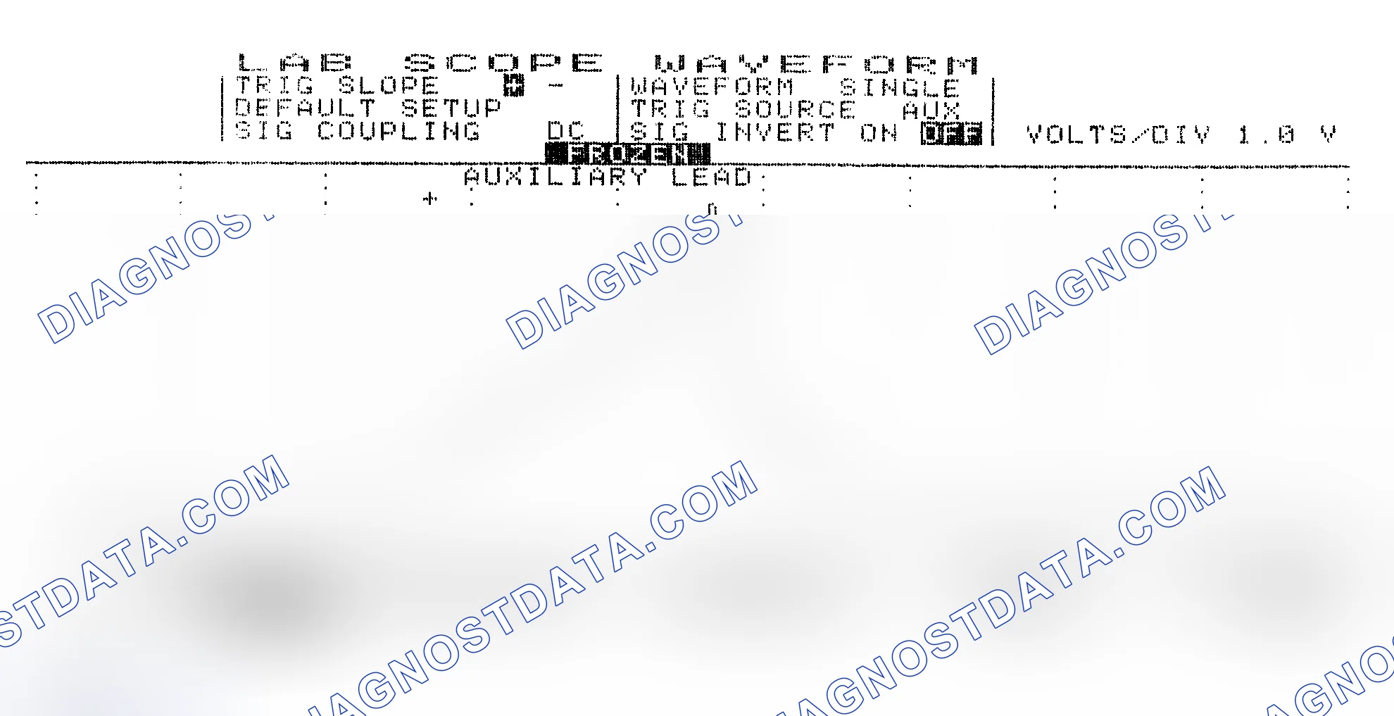 Scheme 19: Single Injector w/Excessive Current Flow - Current Pattern