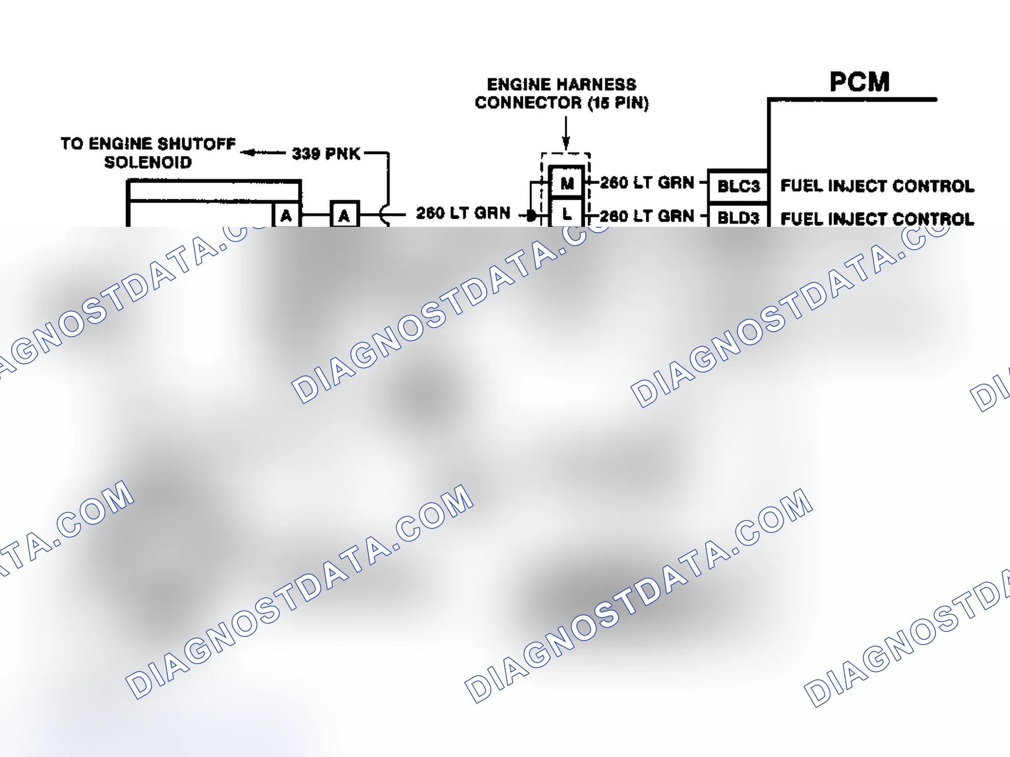 Scheme 105: DTC P1216 Schematic