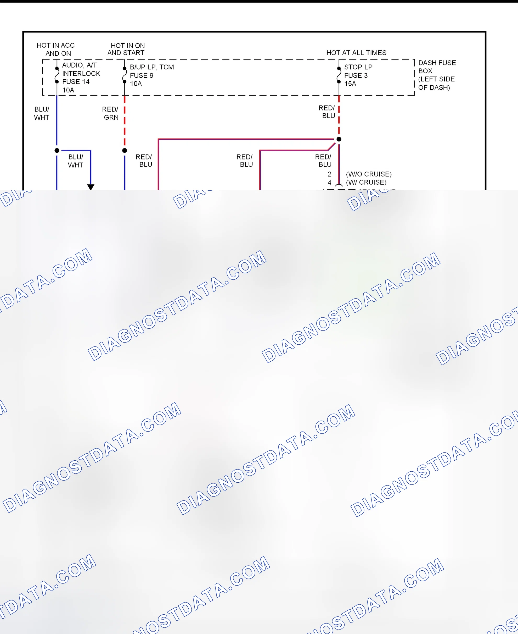 Scheme 84: Shift Interlock System Wiring Diagram (1997 Tiburon)