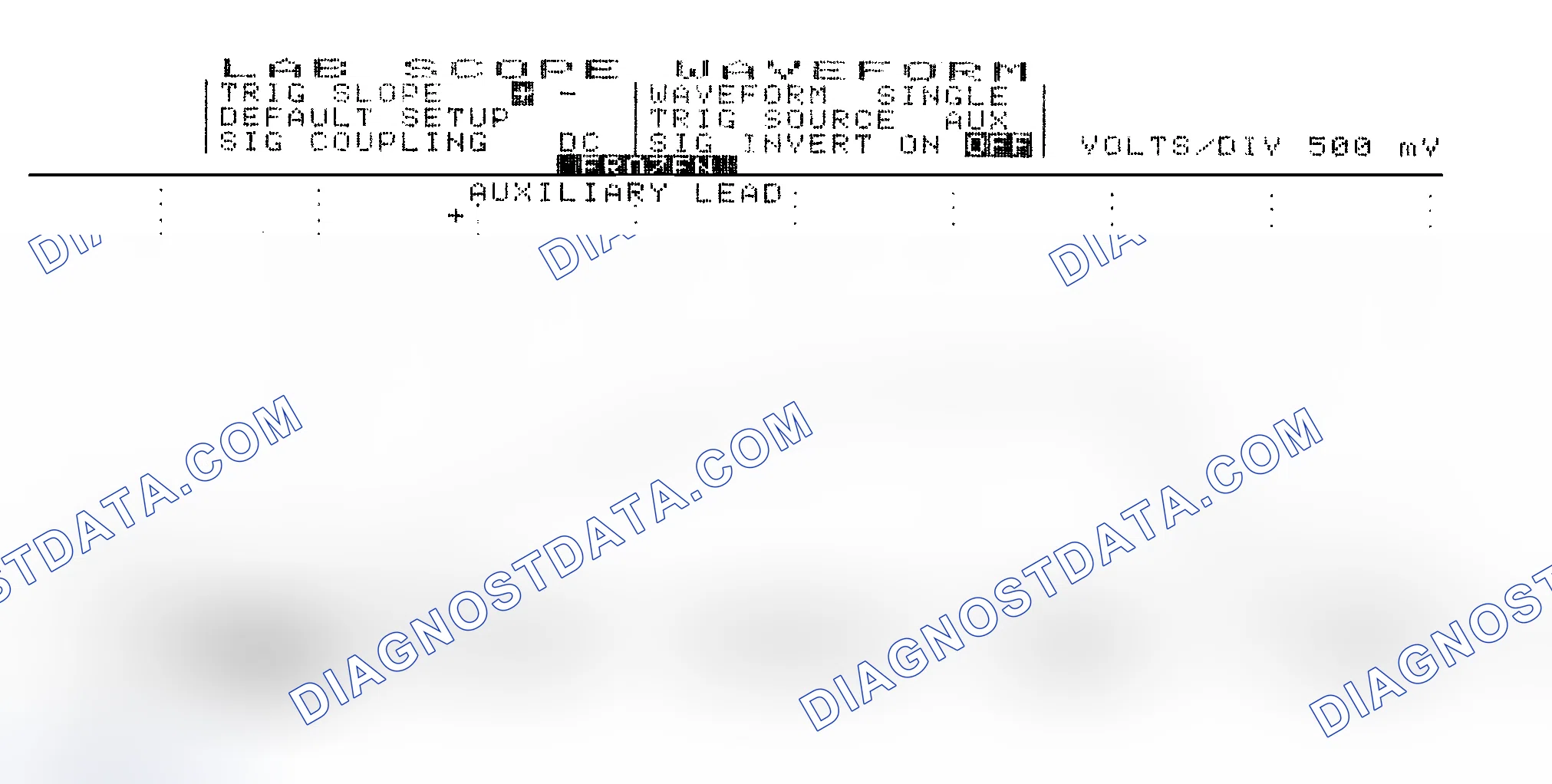 Scheme 14: Single Injector w/Excessive Current Flow - Current Pattern