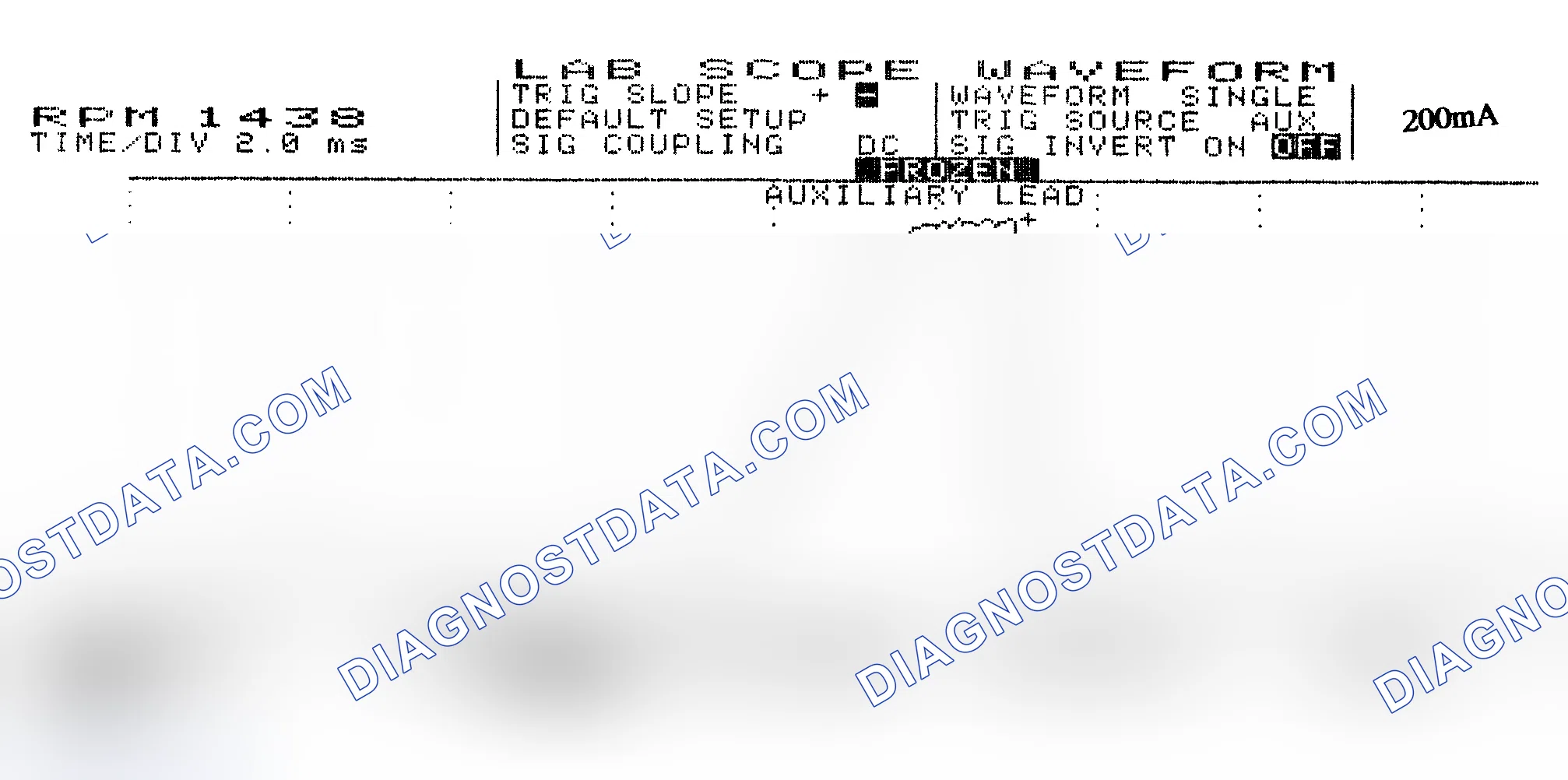 Scheme 15: Single Injector w/Normal Current Flow - Current Pattern