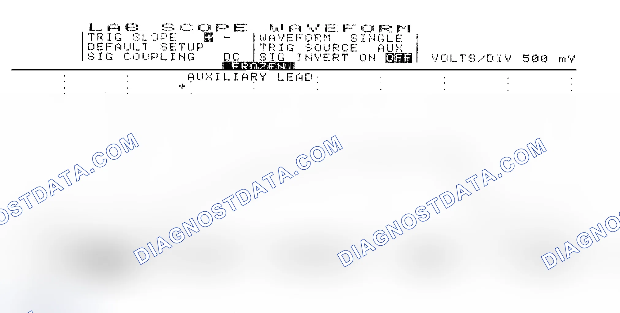 Scheme 14: Single Injector w/Excessive Current Flow - Current Pattern
