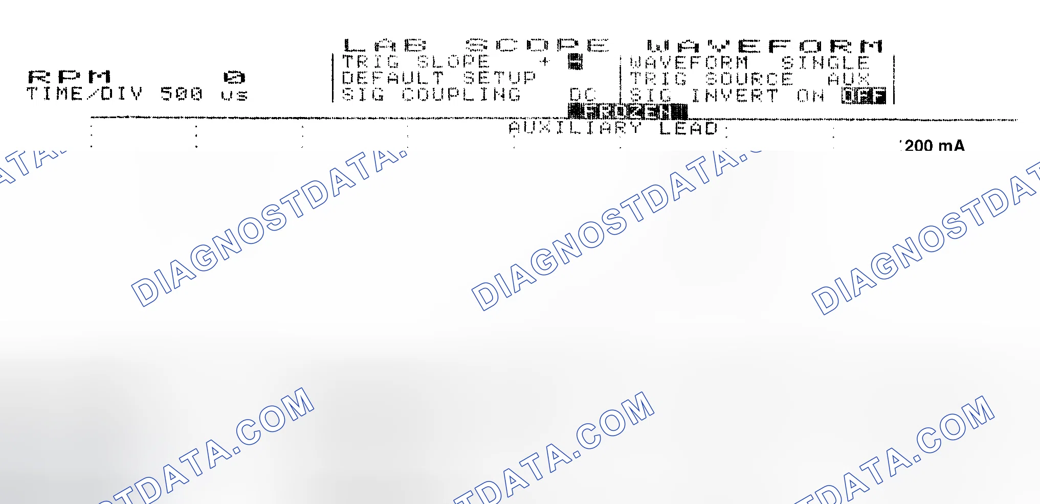 Scheme 17: Single Injector w/Normal Current Flow - Current Pattern