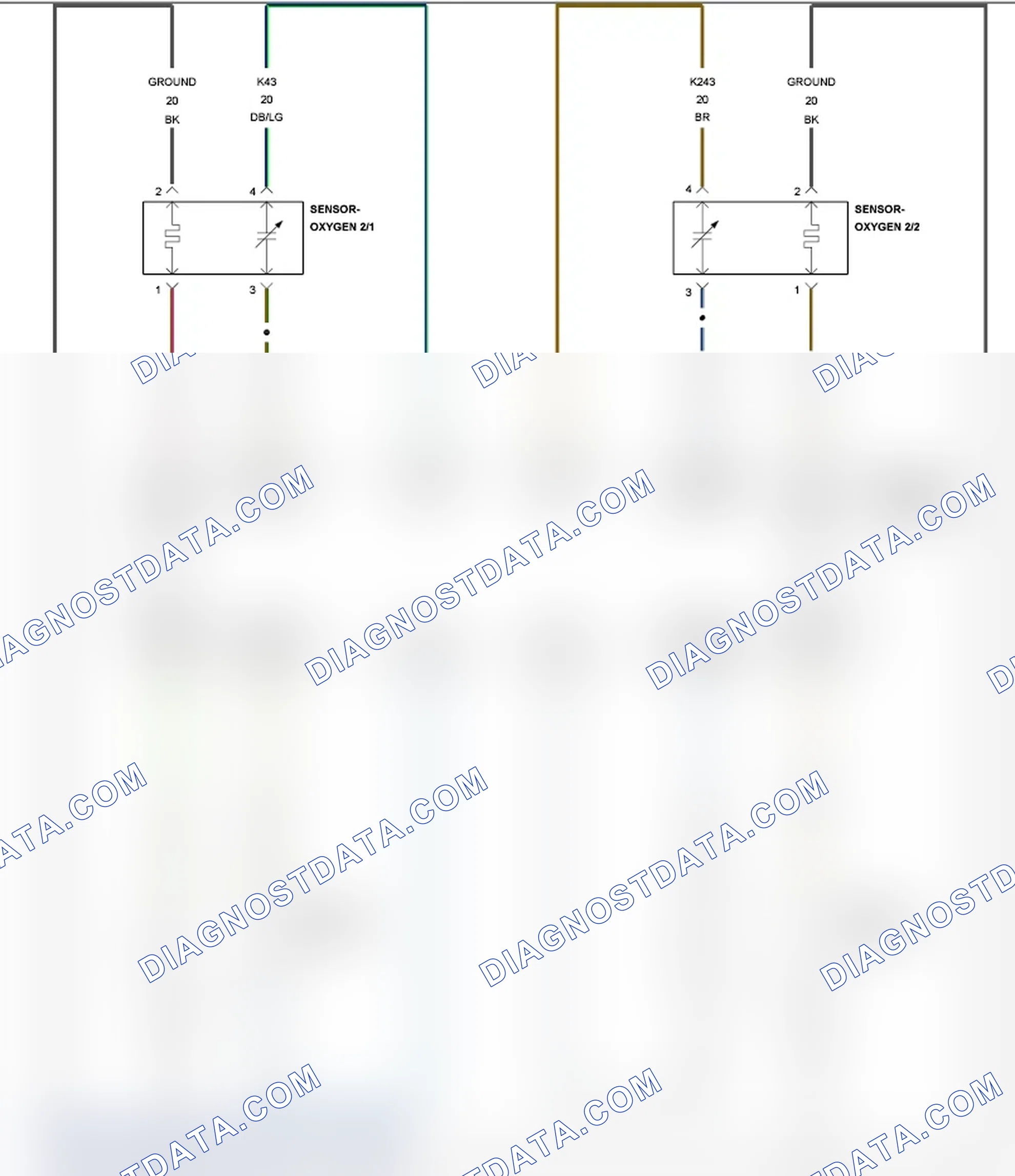 Scheme 39: CHECKING THE OXYGEN SENSOR OPERATION