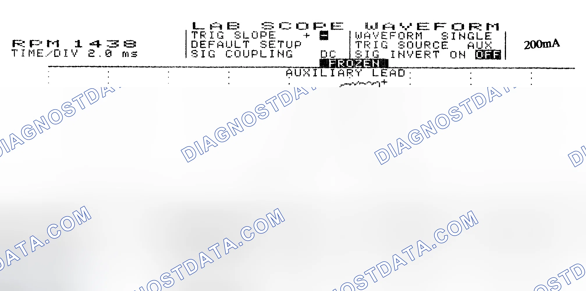 Scheme 15: Single Injector w/Normal Current Flow - Current Pattern