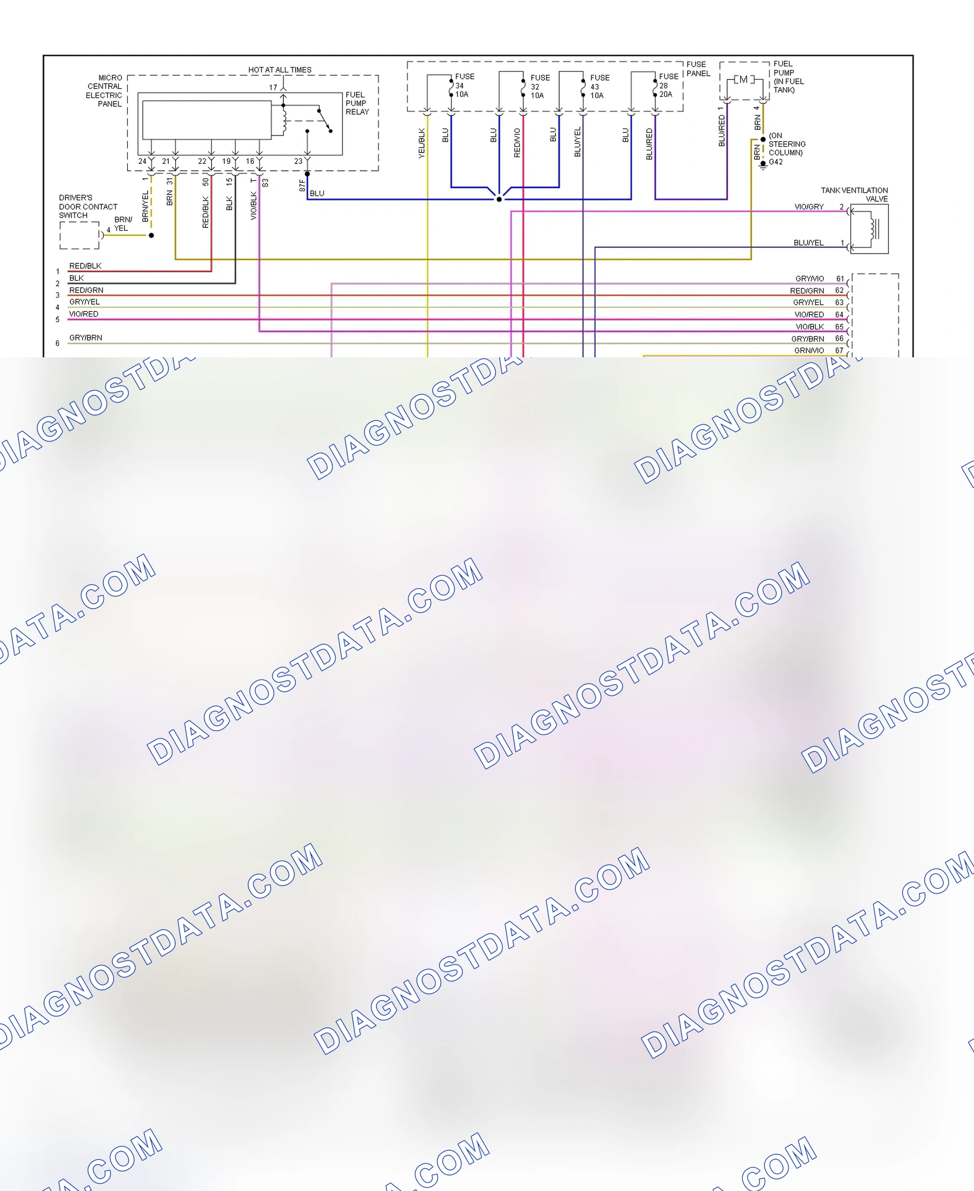 Scheme 23: Wiring Diagram (TT 1.8L - 3 Of 3)