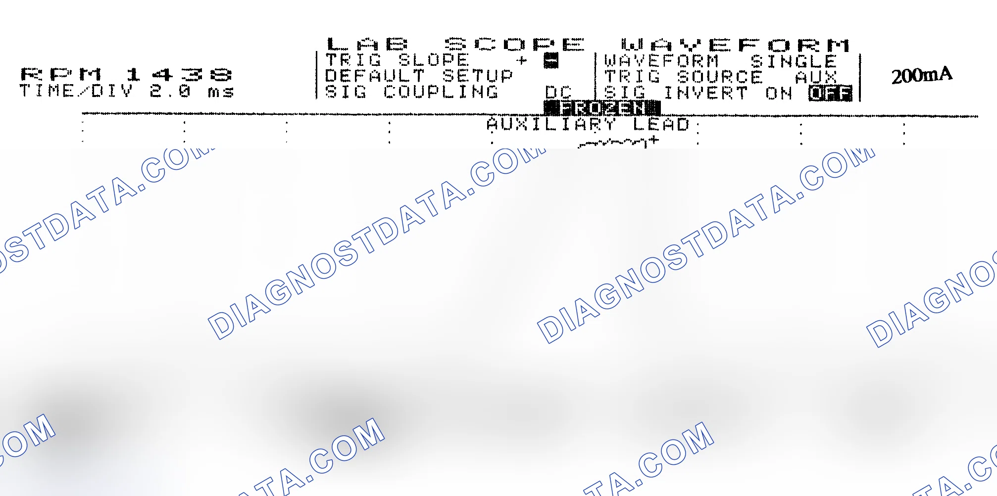 Scheme 15: Single Injector w/Normal Current Flow - Current Pattern