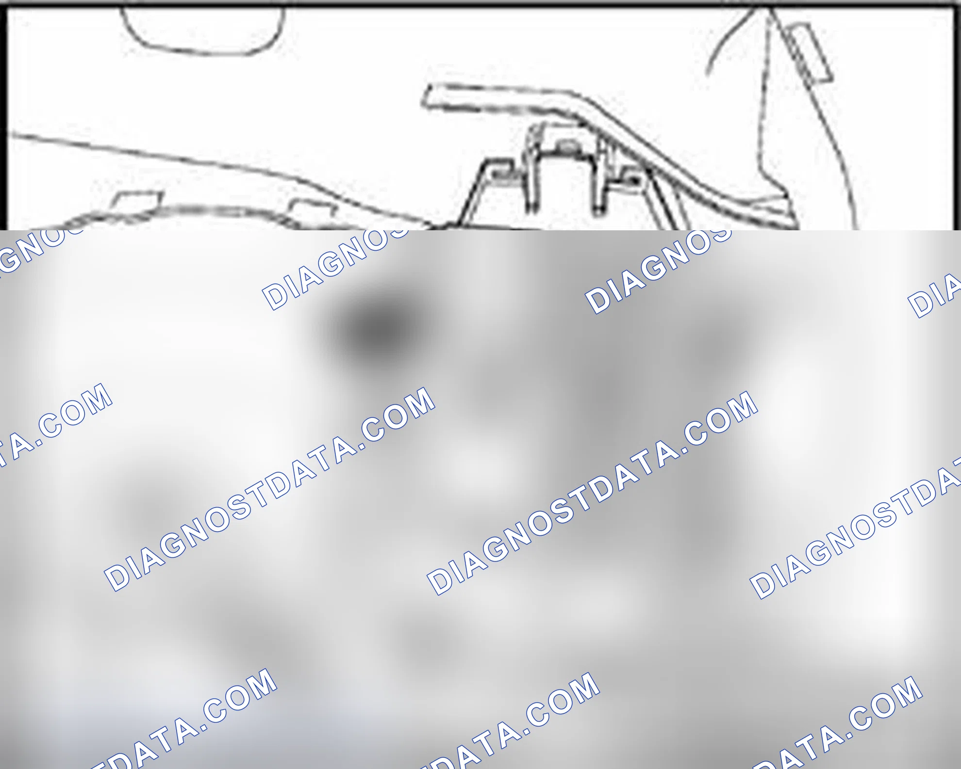 Scheme 343: Installed location of Secondary Air Injection (AIR) pump relay -J299