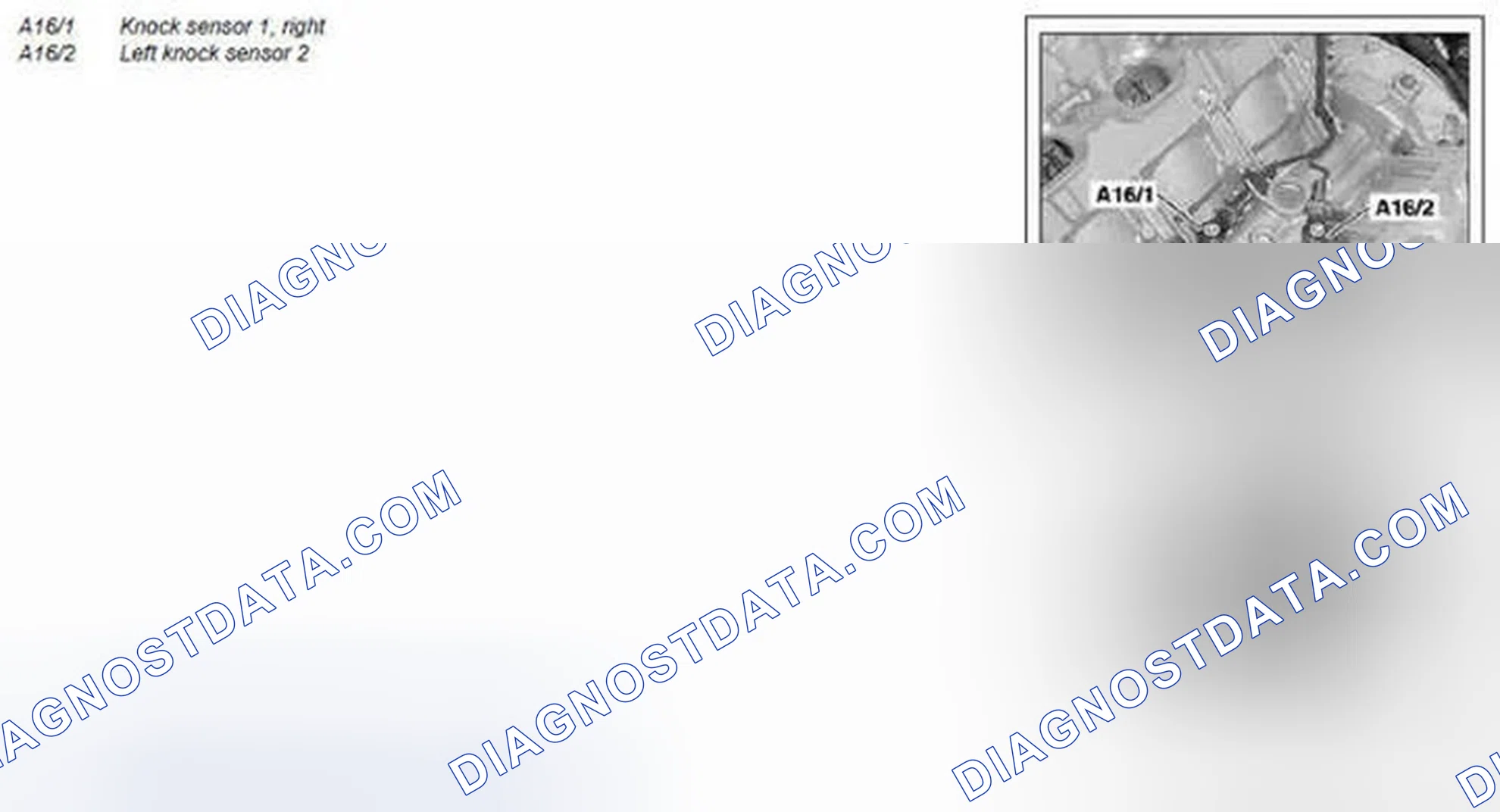 Scheme 94: Knock sensor component description - GF07.04-P-6030V