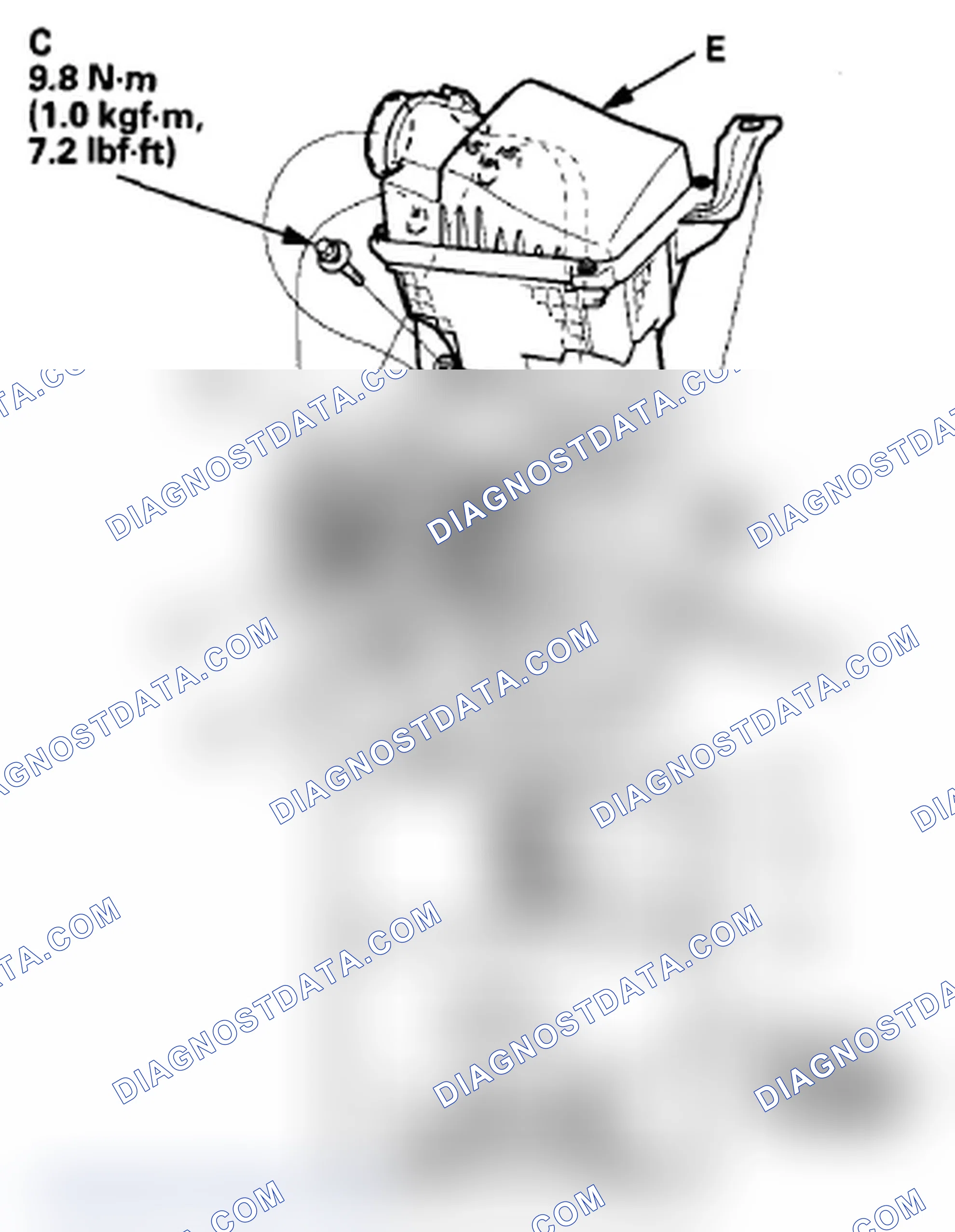 Scheme 38: Air Cleaner Removal/Installation