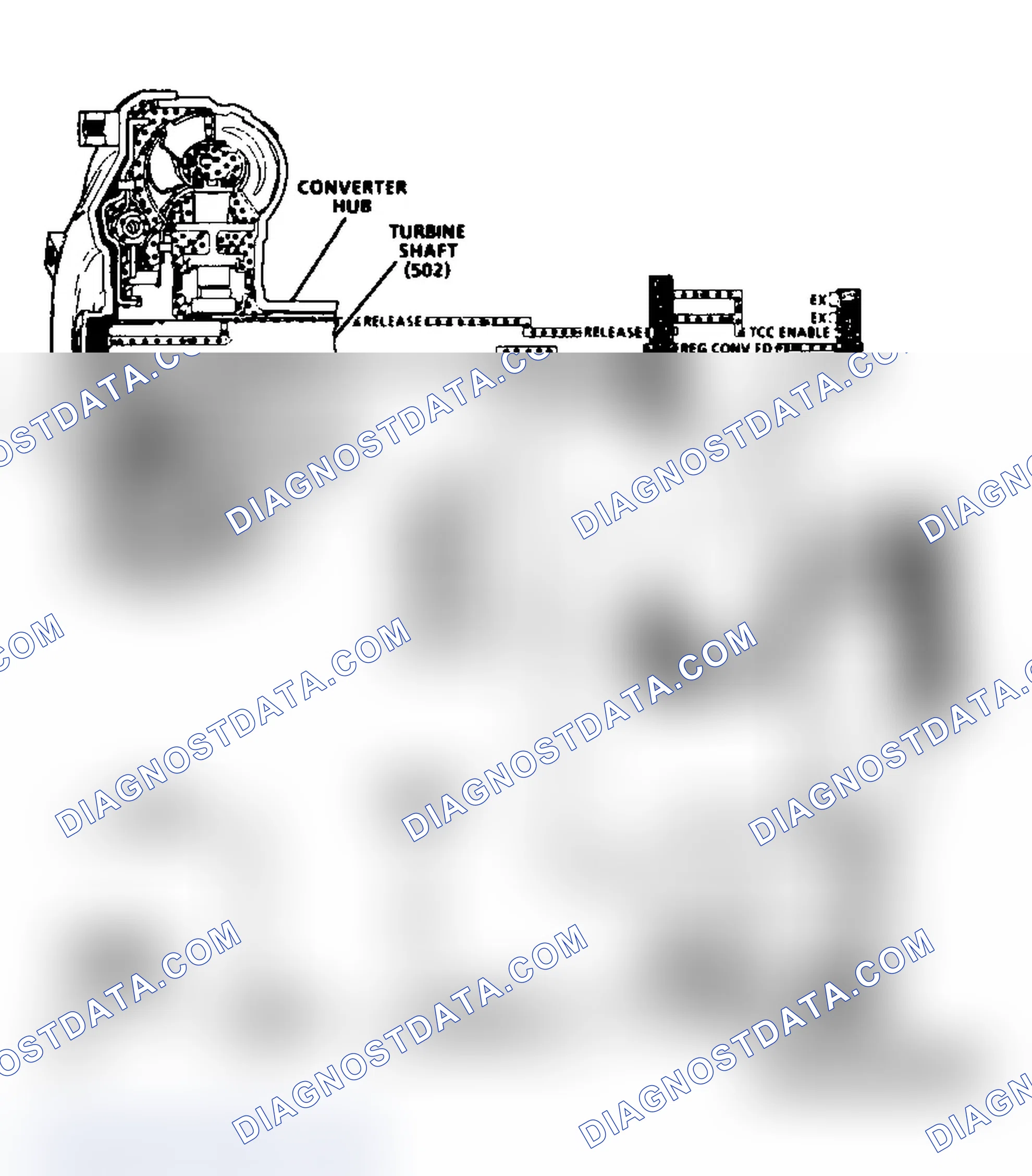 Scheme 446: Code 69 Schematic (4L80-E Gasoline) Torque Converter Clutch Stuck On