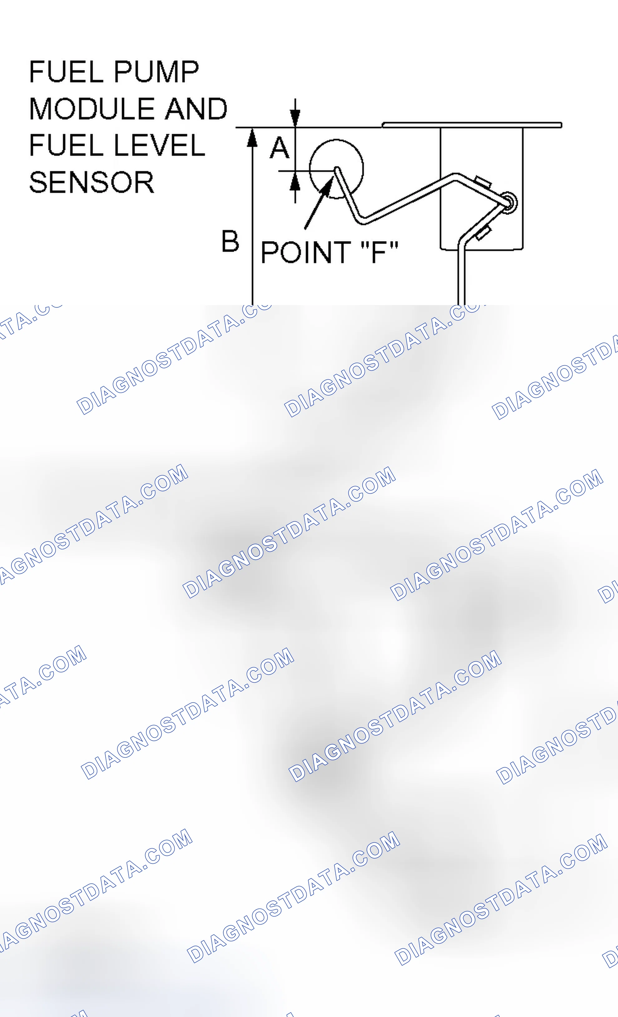 Scheme 300: FUEL LEVEL SENSOR FLOAT HEIGHT