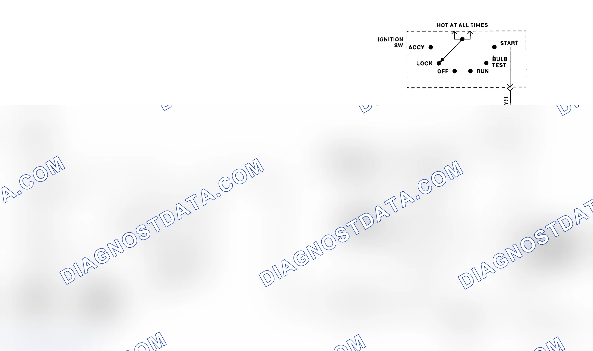 Scheme 21: Starter System Schematic (Cavalier & Sunbird)