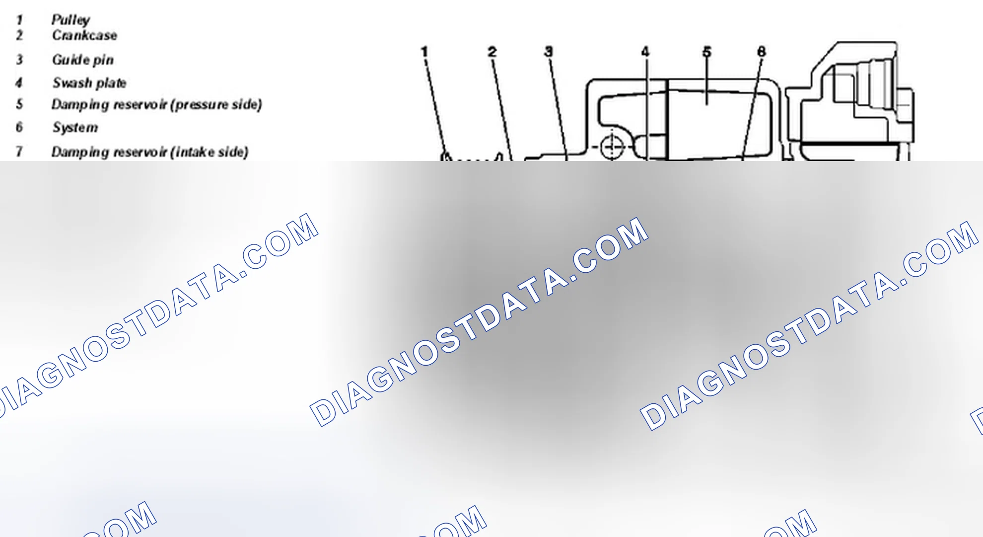 Scheme 84: Identifying A/C Compressor Components