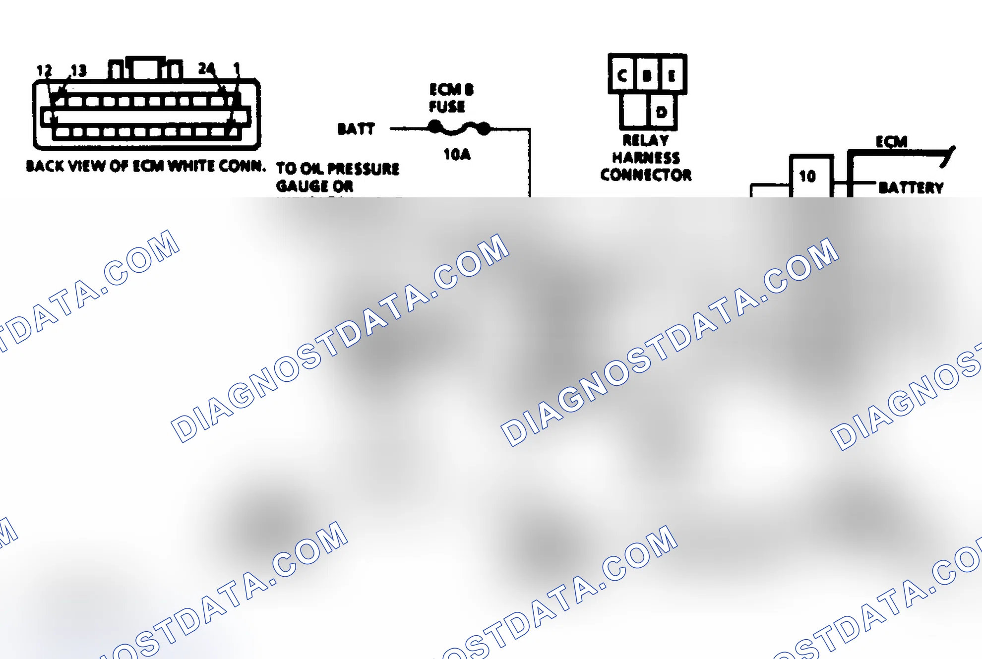 Scheme 84: Chart A6, Fuel System Diagnosis, Schematic