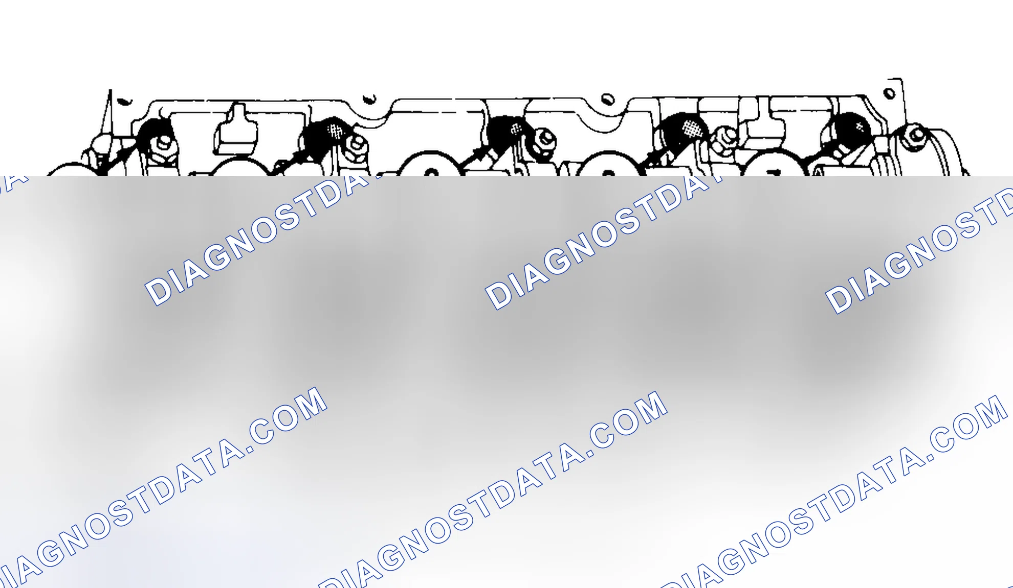 Scheme 7: Typical Cylinder Head Tightening or Loosening Sequence