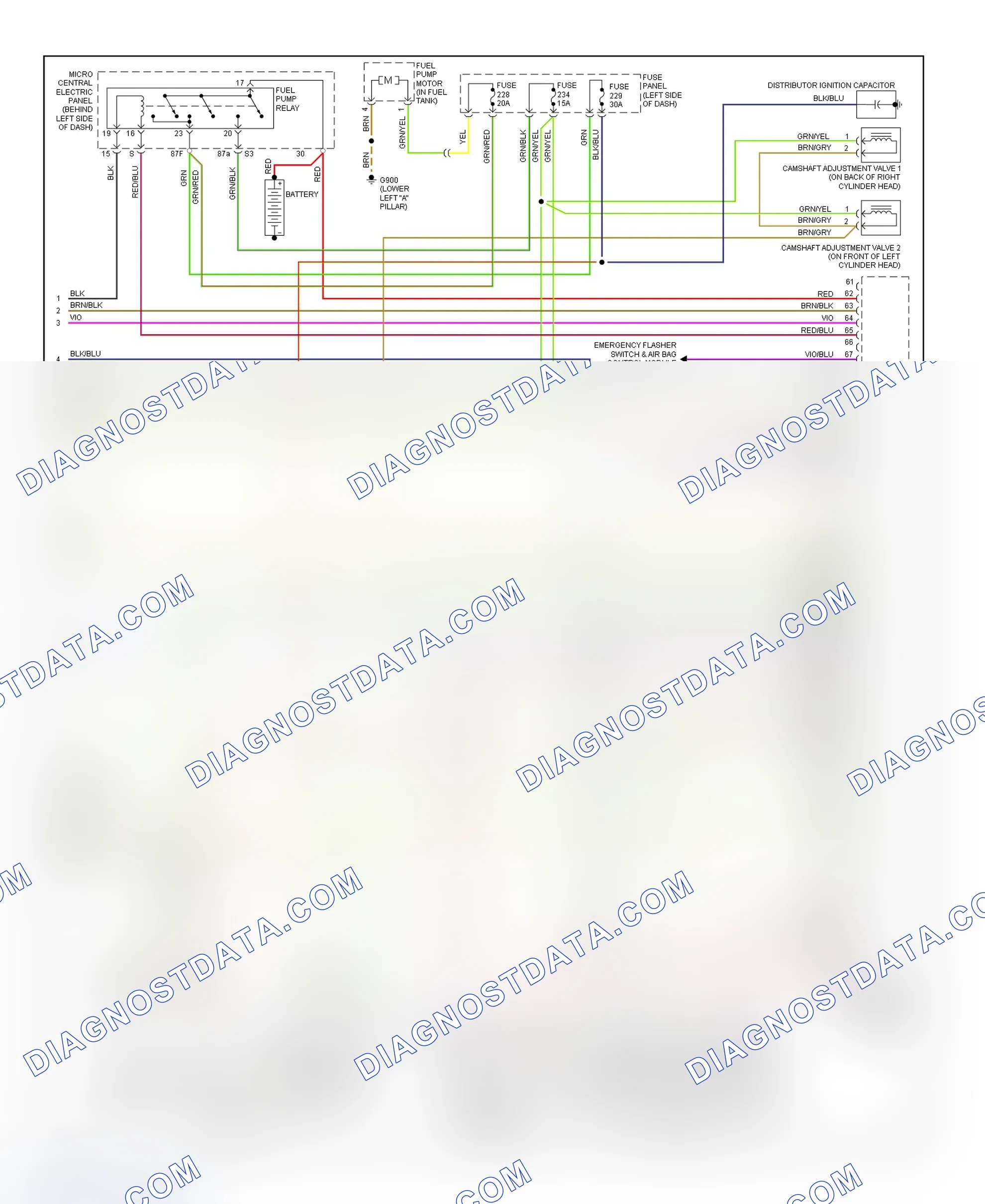 Scheme 12: Wiring Diagram (A6 2.8L - 3 Of 3)