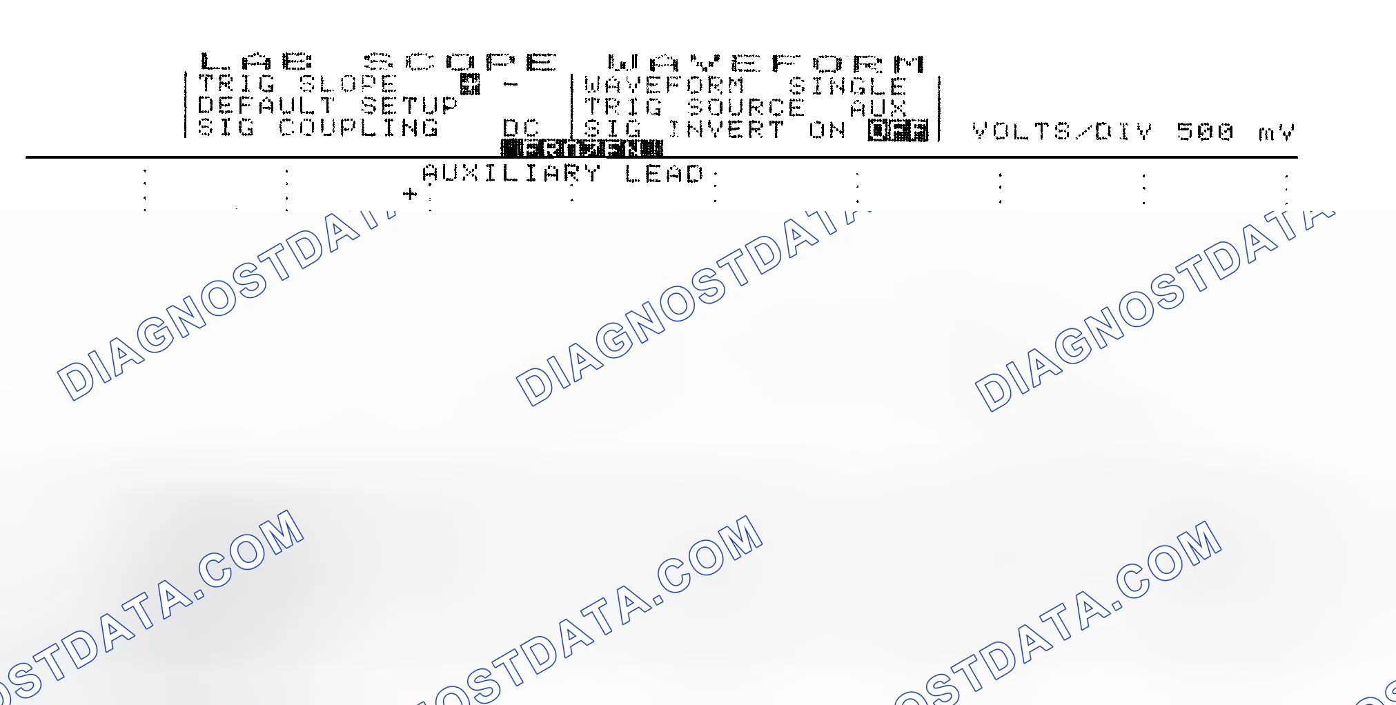 Scheme 14: Single Injector w/Excessive Current Flow - Current Pattern