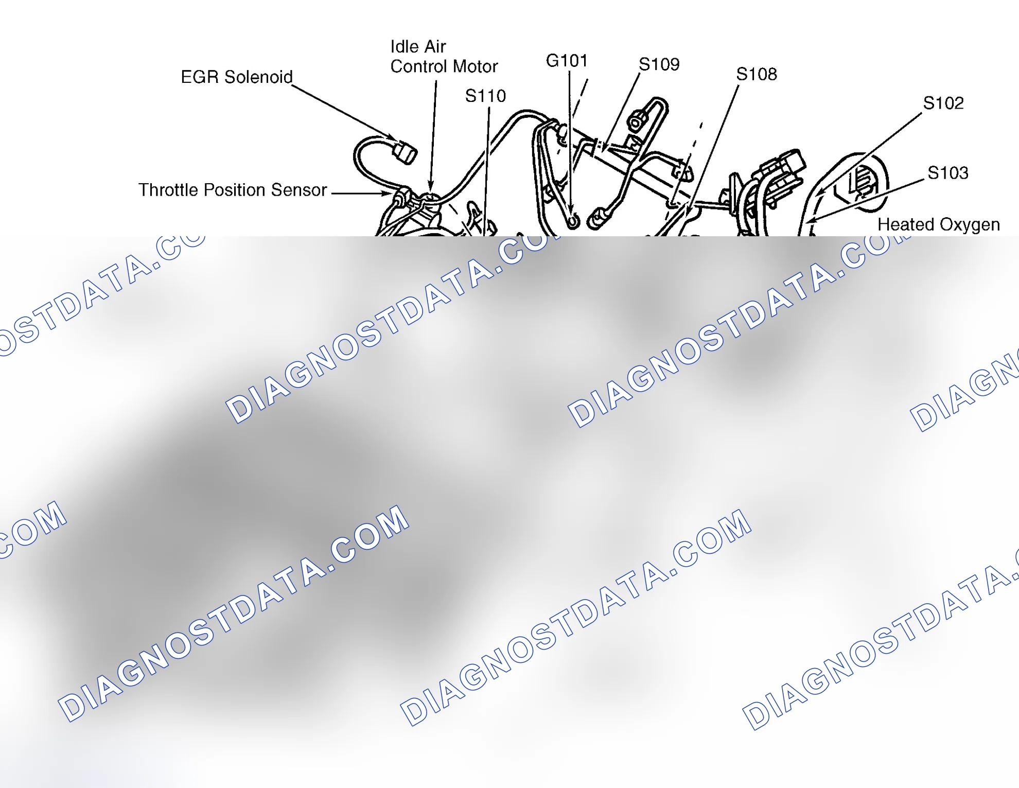 Scheme 1: Top Of Engine (2.7L)