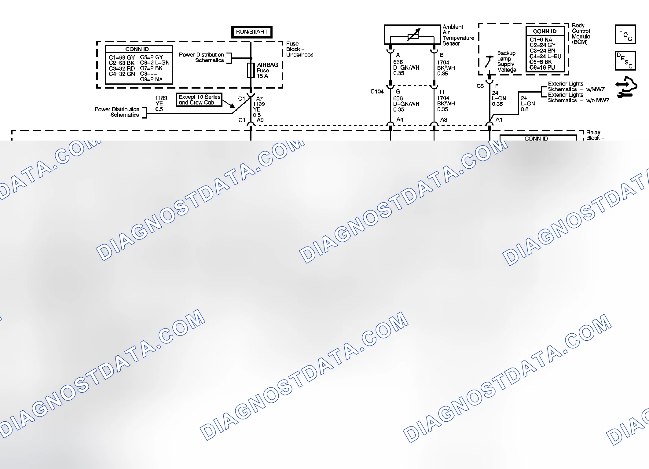Scheme 1: Inside Rearview Mirror Schematics