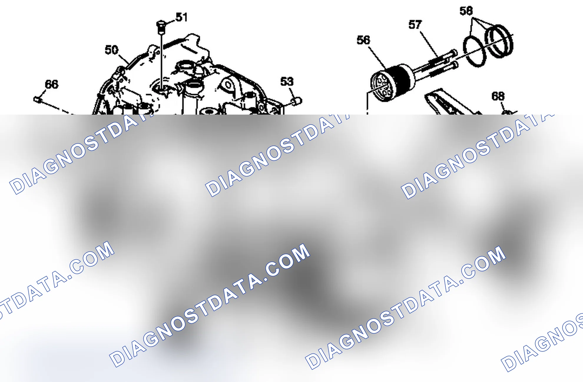 Scheme 50: Transmission Case Assembly - 6T40/6T45/6T50 - Gen 2