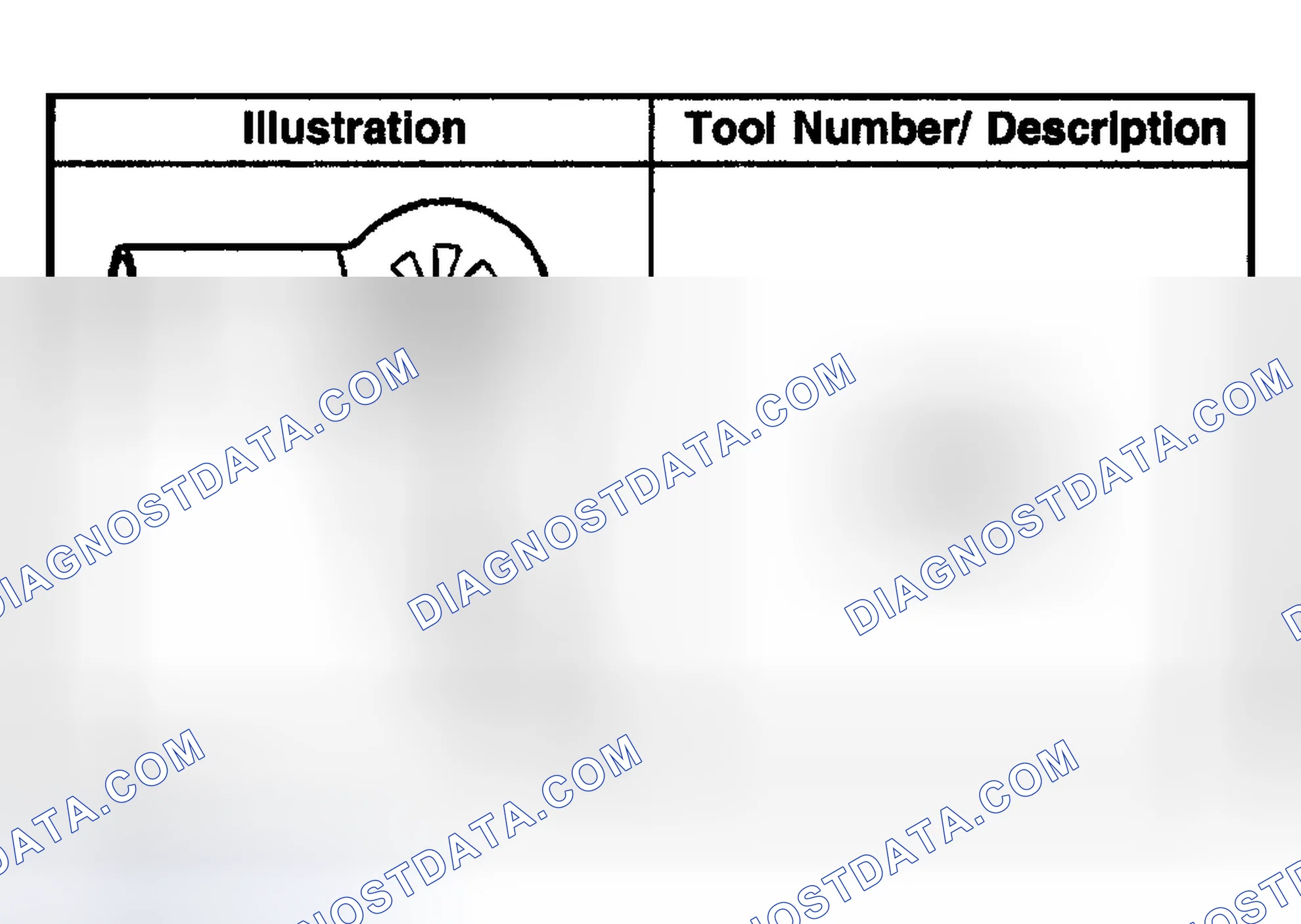 Scheme 22: SPECIAL TOOLS & EQUIPMENT
